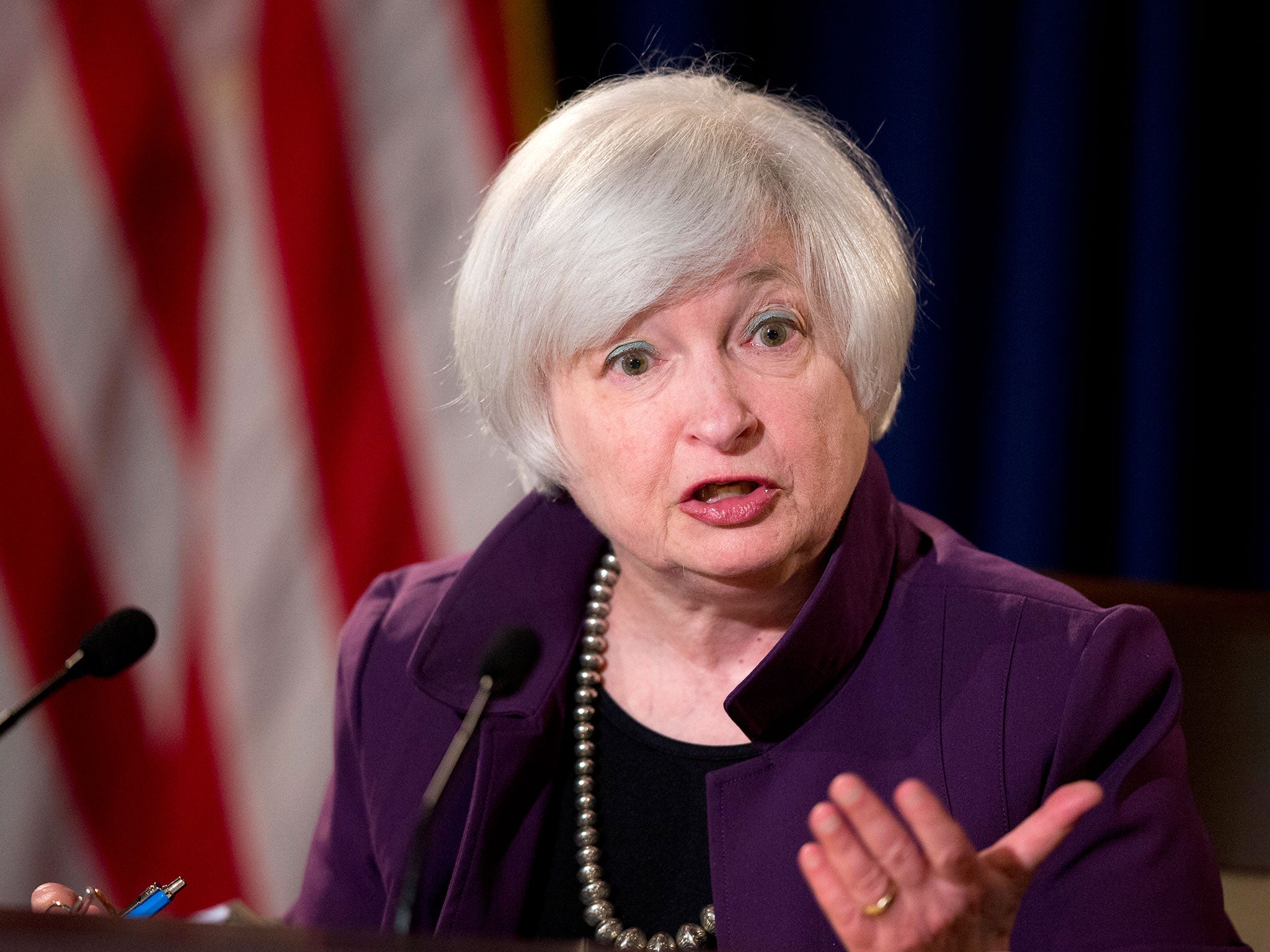 The Fed Reserve chair Janet Yellen has told Congress that a US rate rise will still happen in 2015