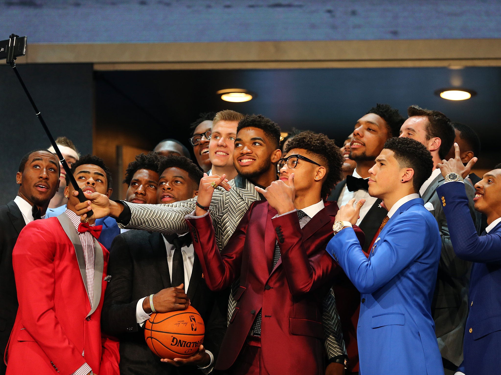 Even the NBA draft was blighted by selfies