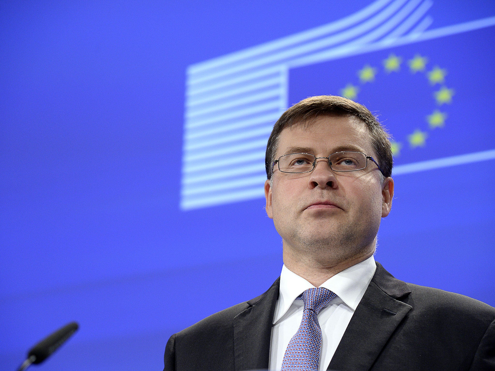 European Commission Vice-President for the Euro and Social Dialogue Valdis Dombrovskis