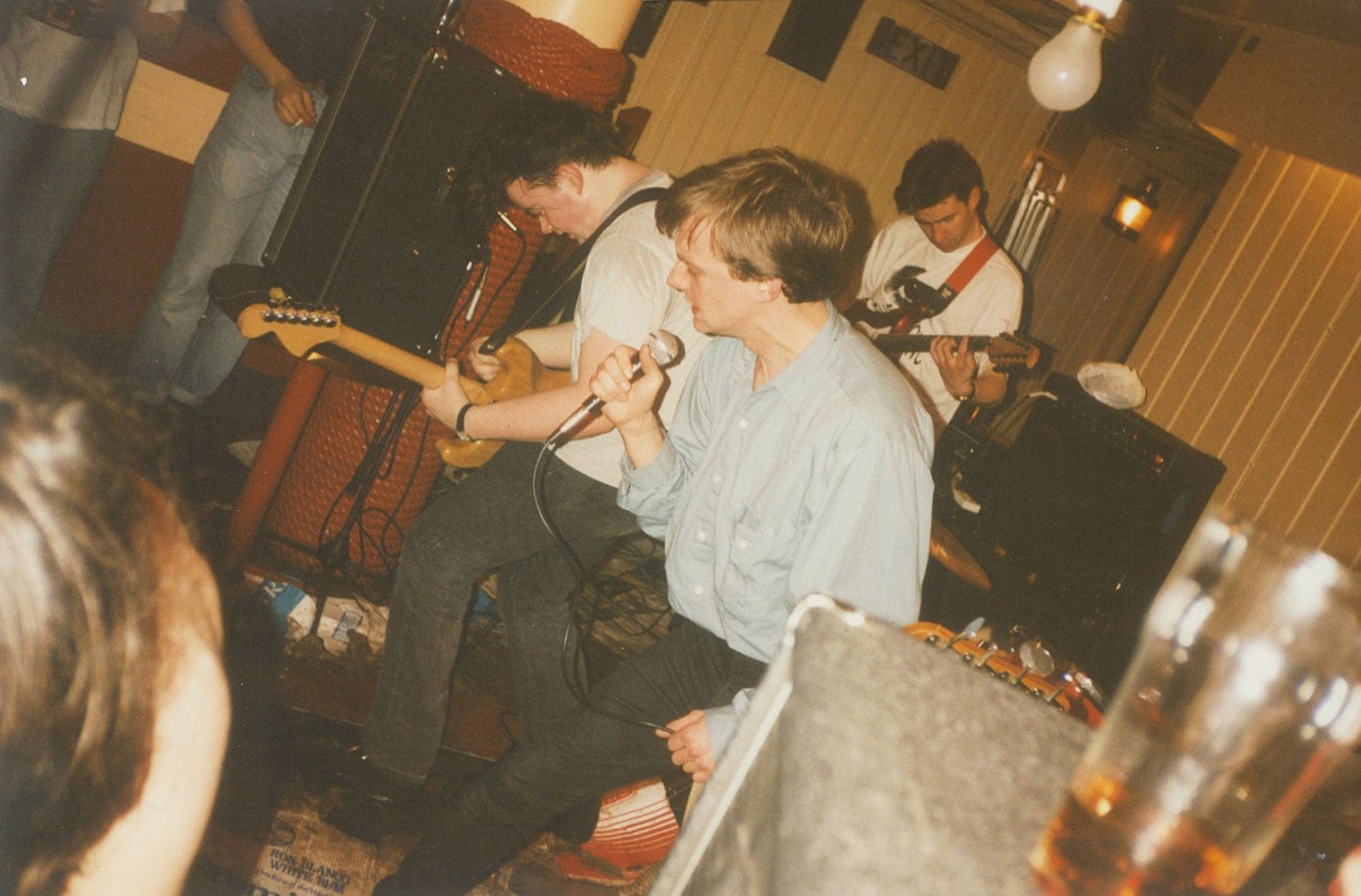 Rhodri Marsden (left) on his band's ill-fated tour of Scotland