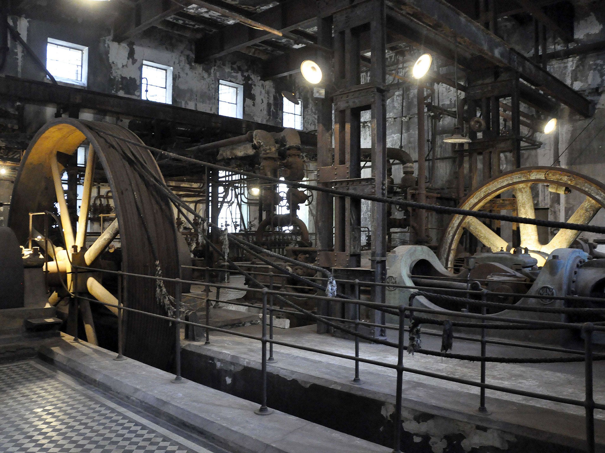 The pumping station of the old Anglo meat processing plant in Fray Bentos