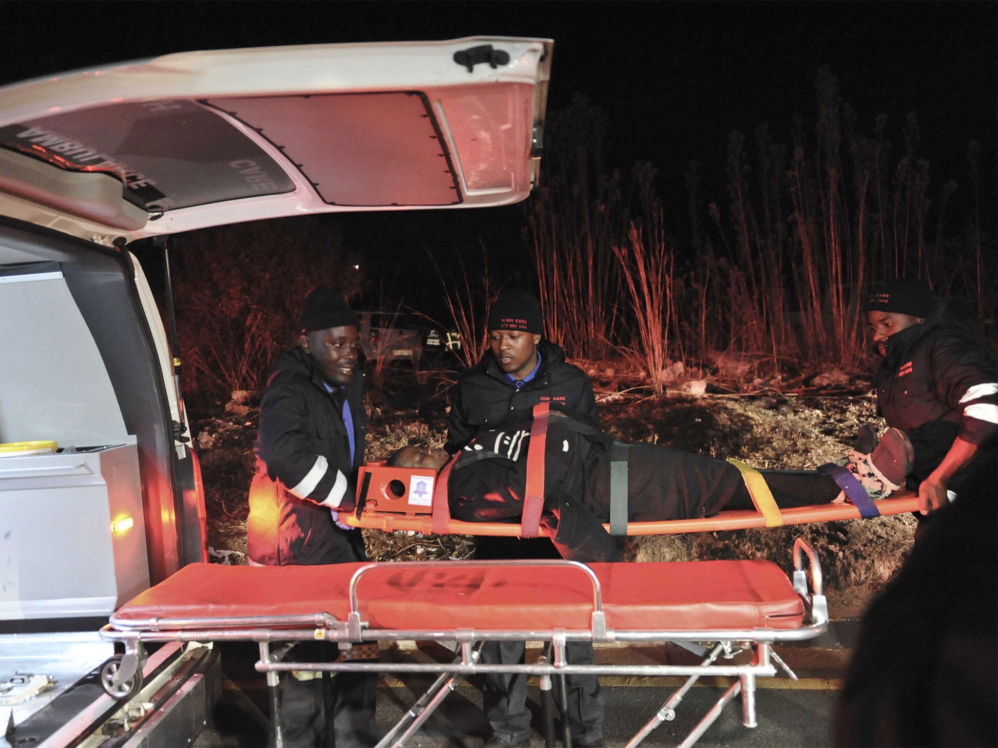 326 people were rushed to nearby hospitals