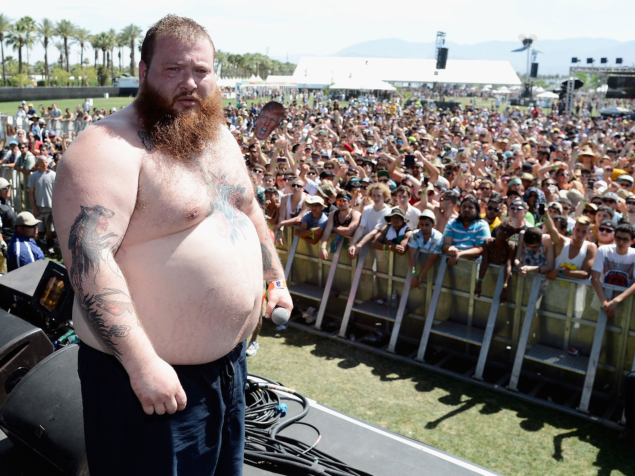 Bronson performing at Coachella Festival 2013