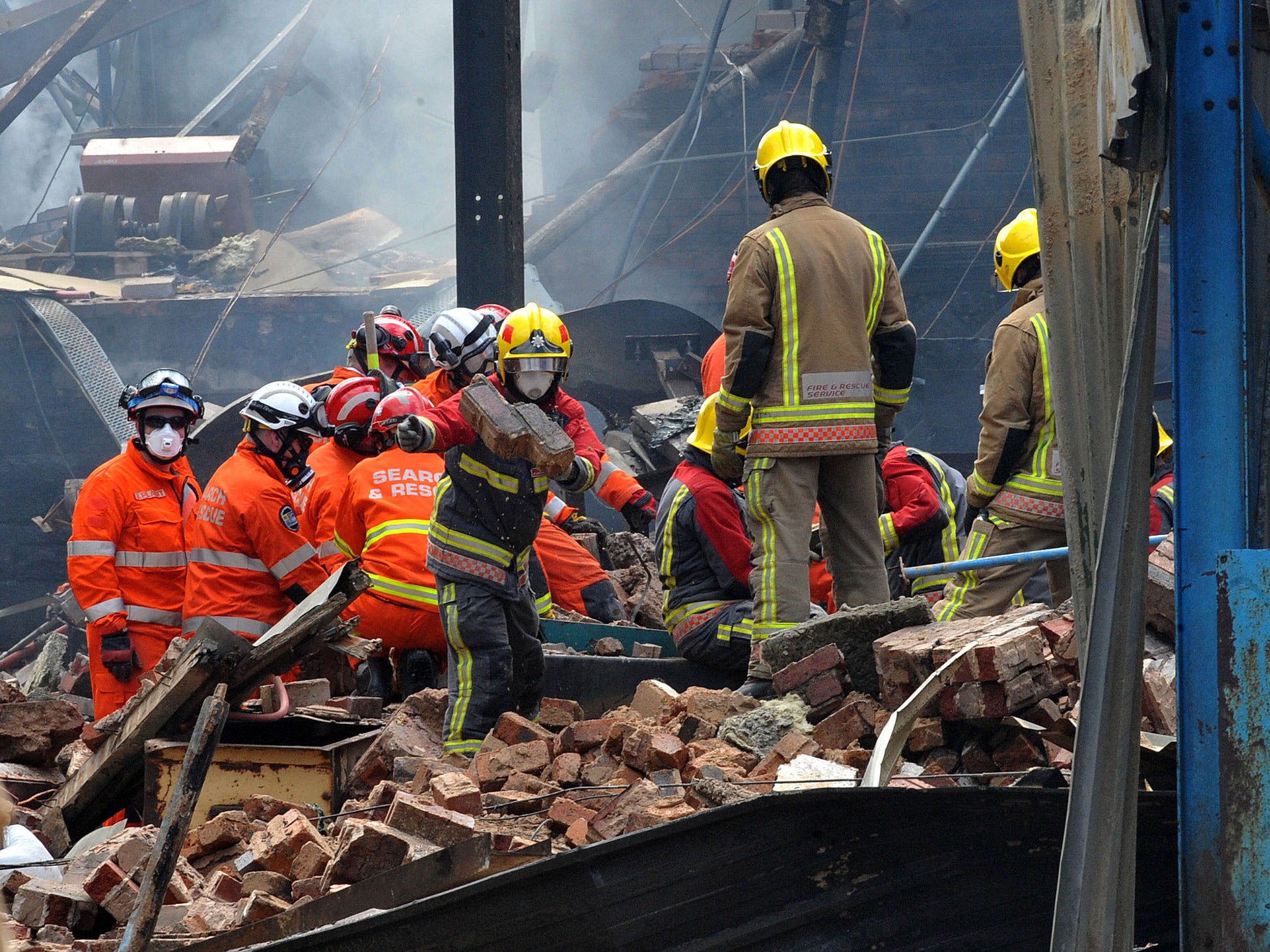 Emergency services have been on scene for over 48 hours