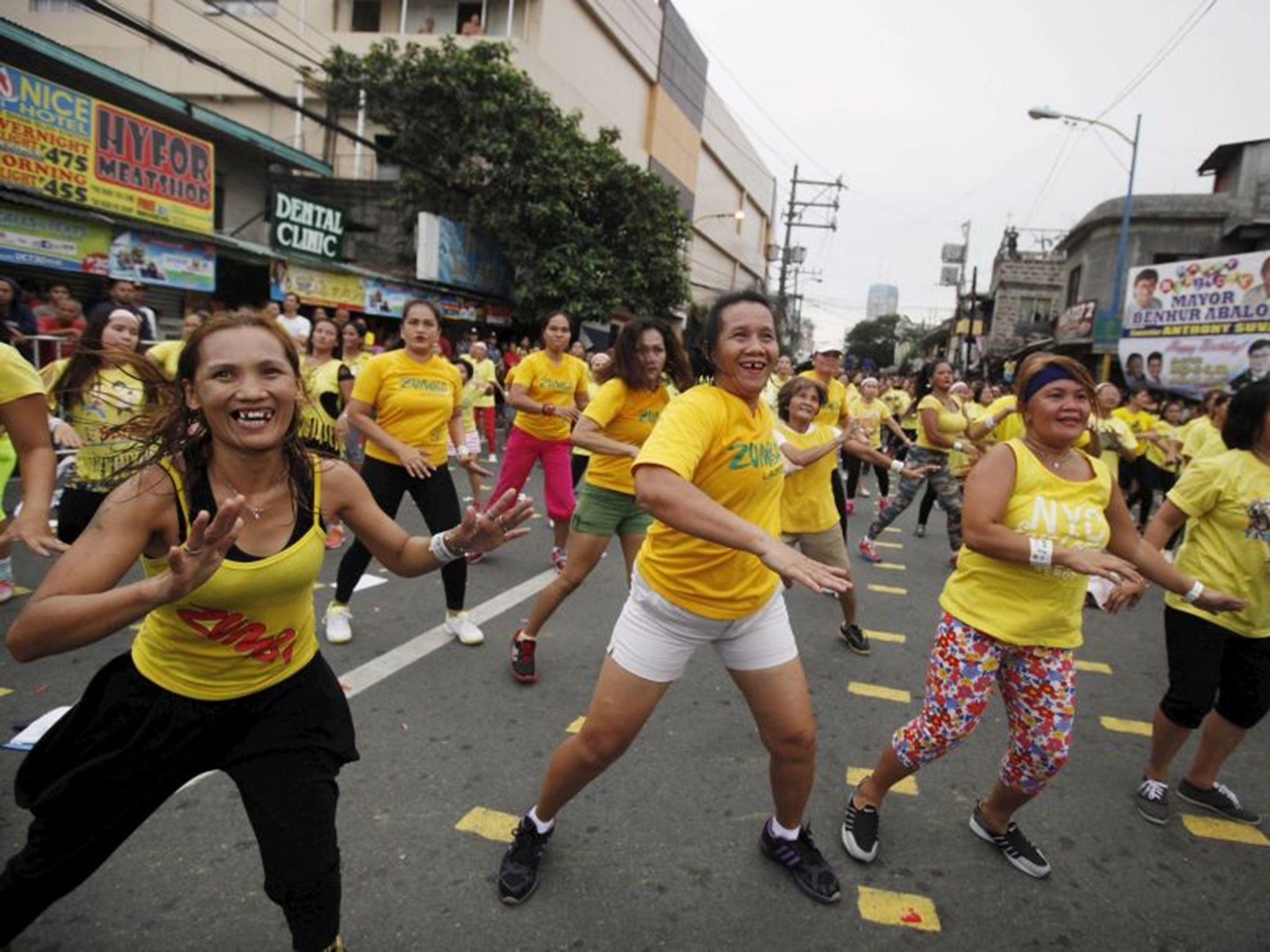 Zumba is a world-wide fitness craze