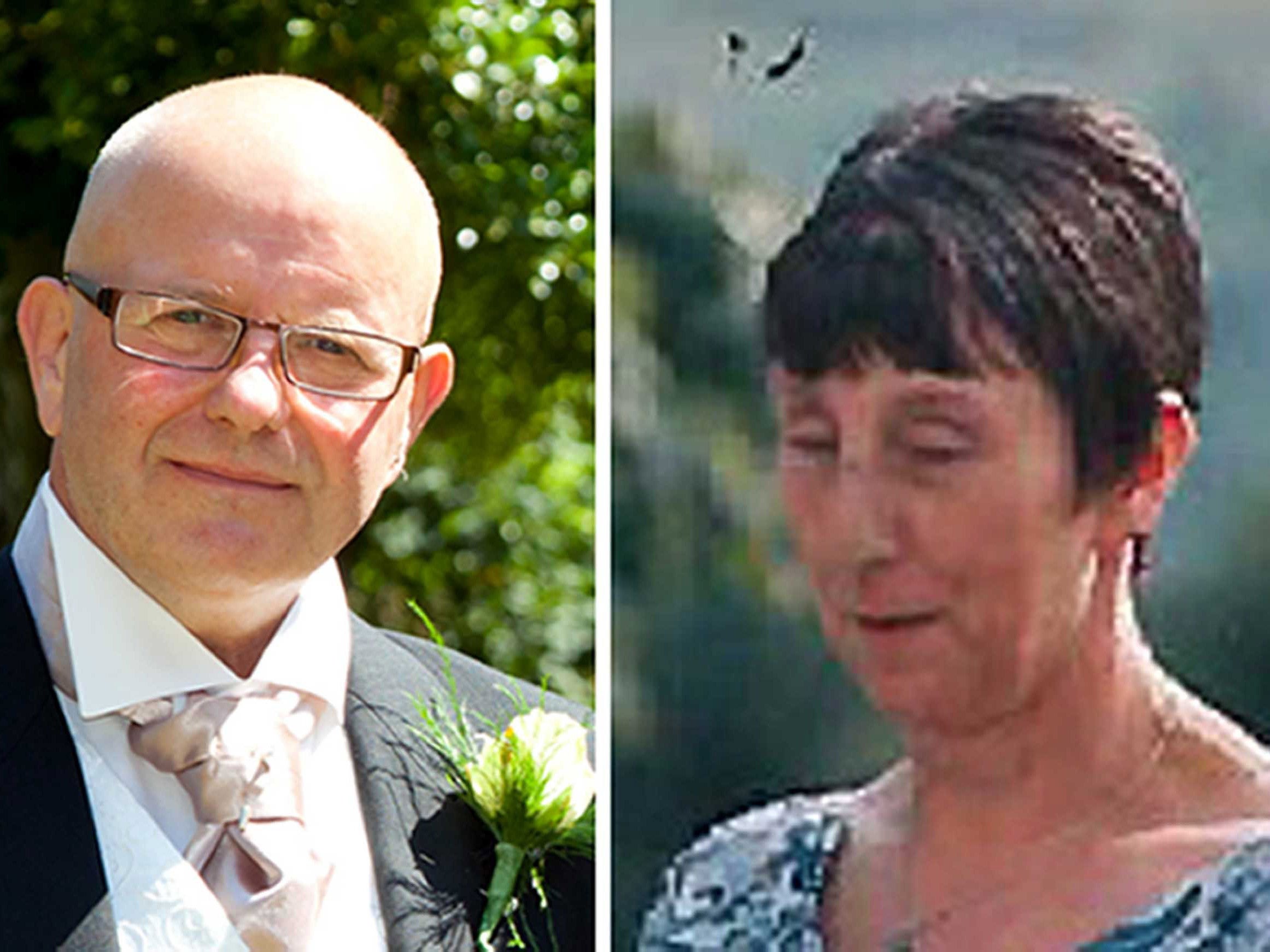 Derek Moore (left) and Dorothy Bailey (right)