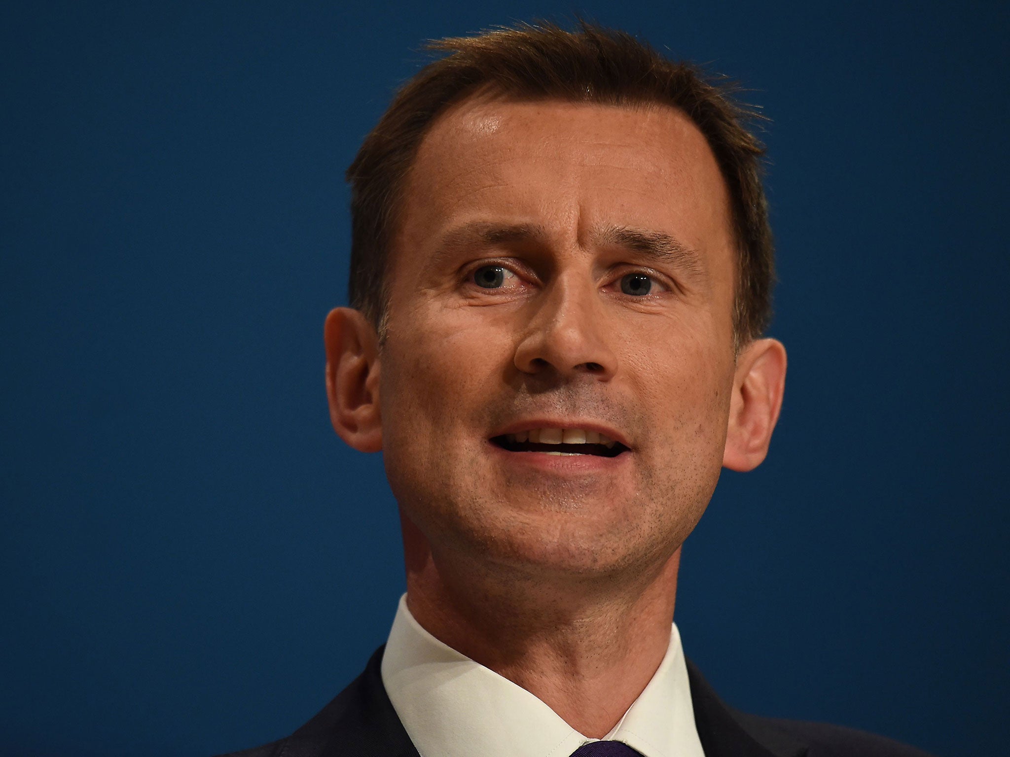 Jeremy Hunt, the Health Secretary