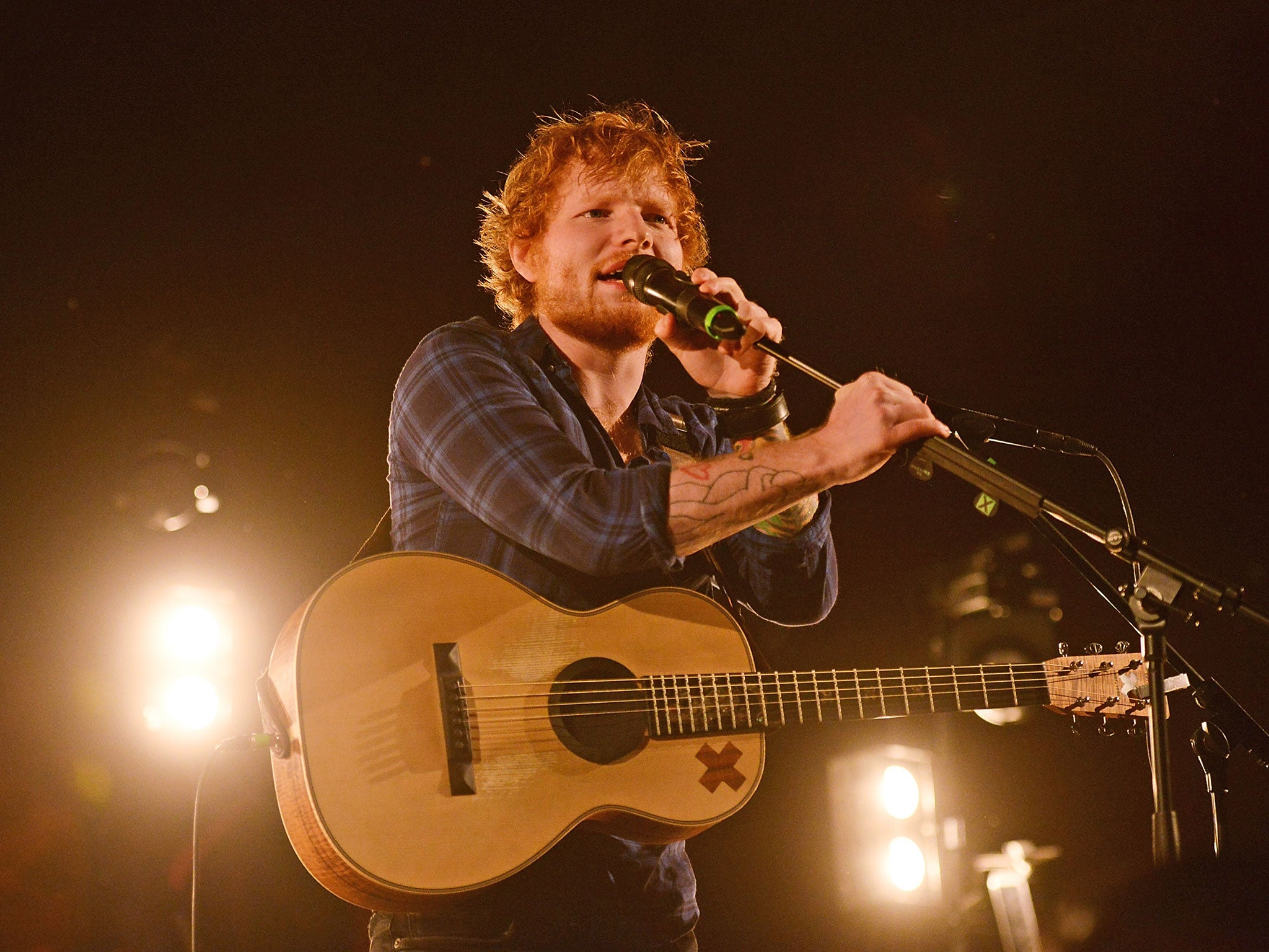 Ed Sheeran entertained the crowds at Latitude Festival