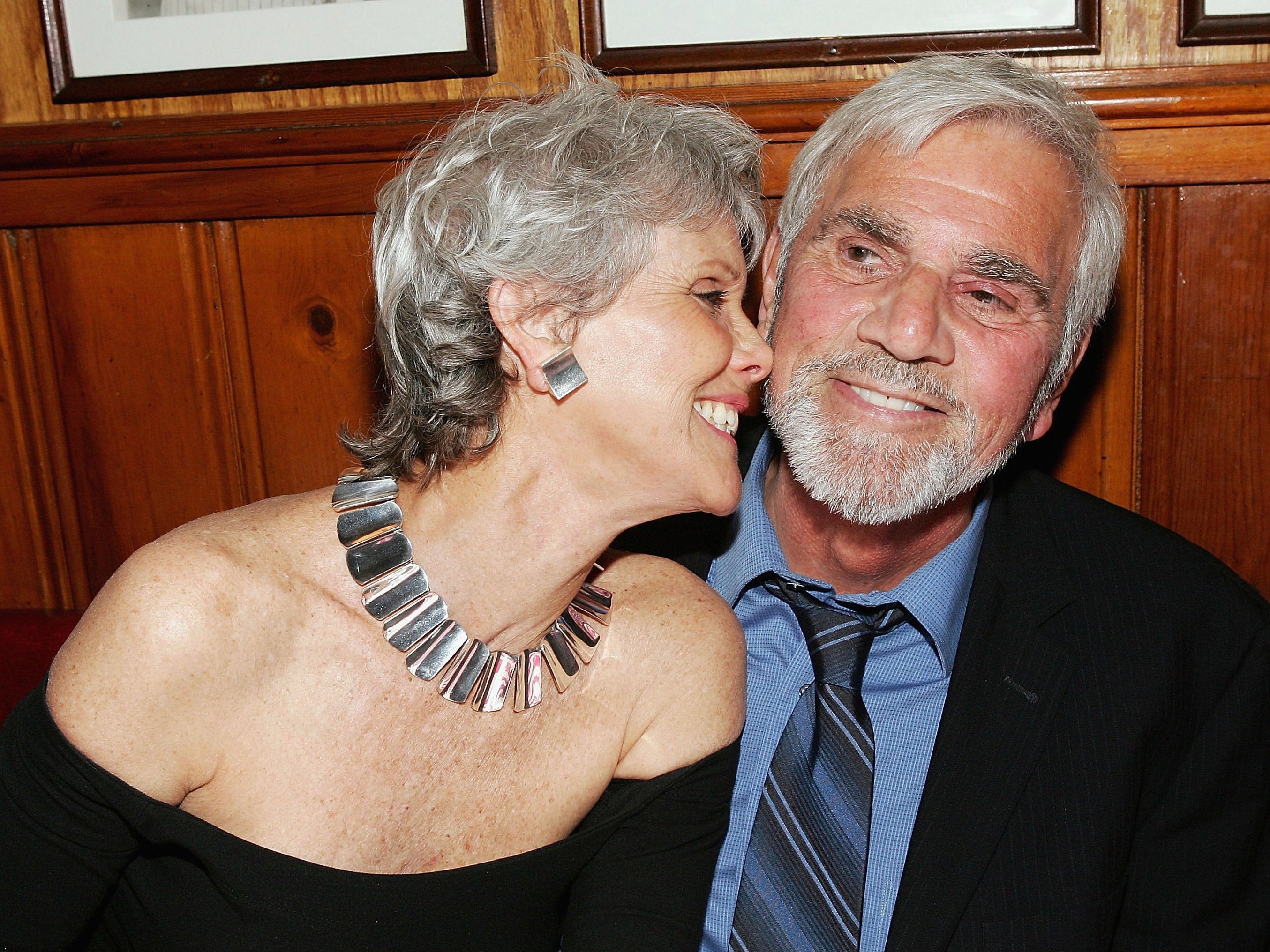 Alex Rocco with his wife, actress Shannon Wilcox