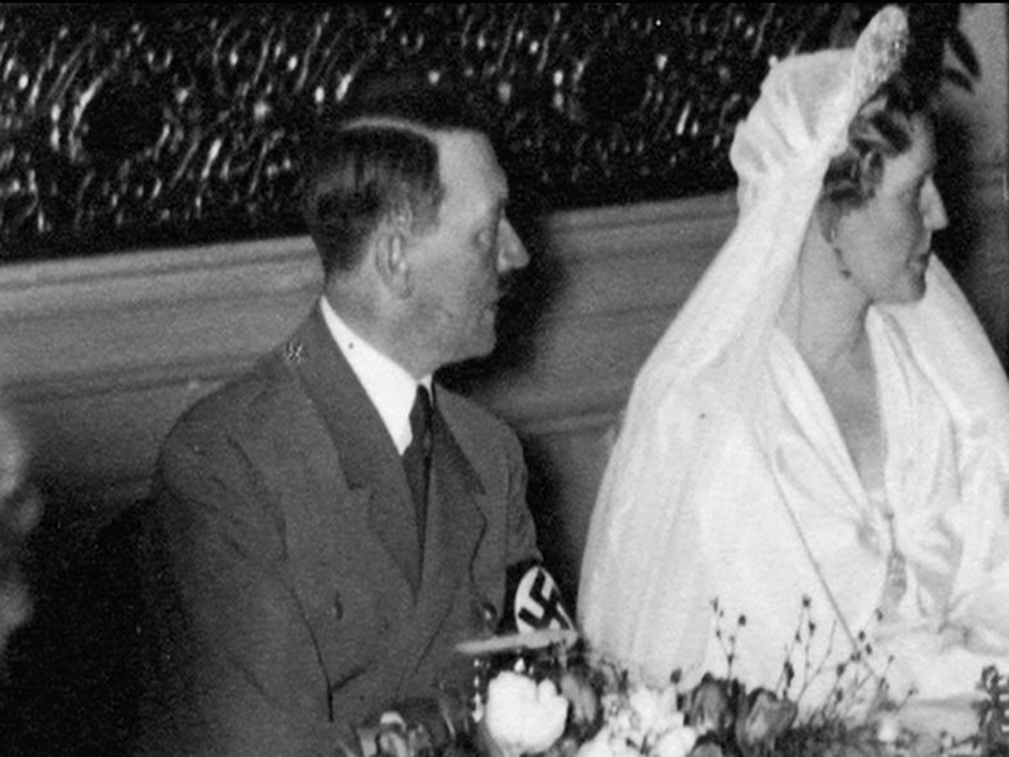 Hitler at the wedding, in the same photograph