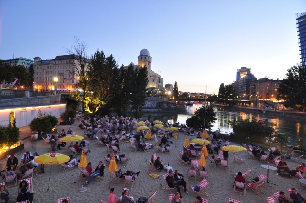 Head down for Happy Hour in Vienna (Picture: Strandbar Herrmann)