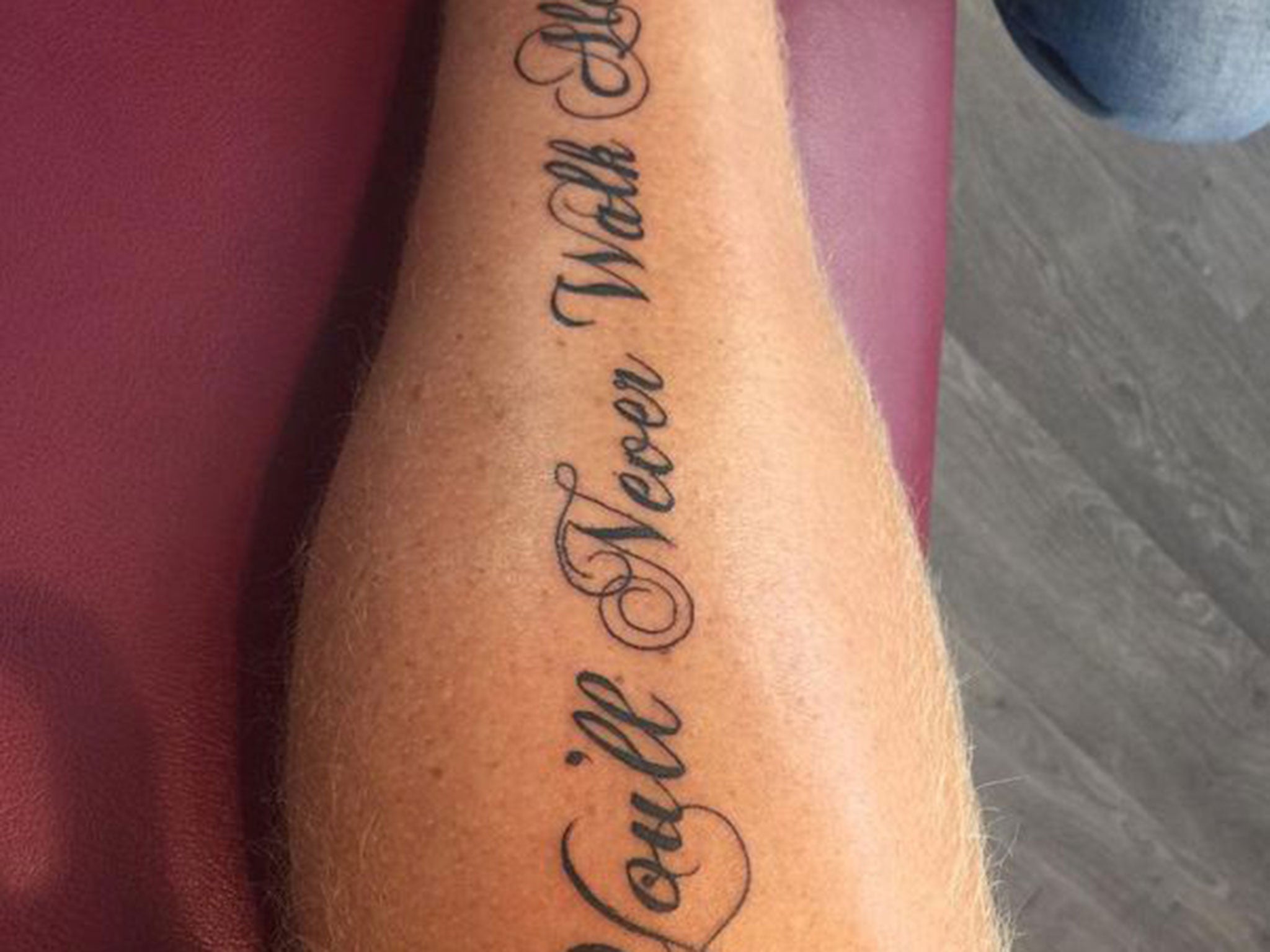 John Arne Riise's new tattoo