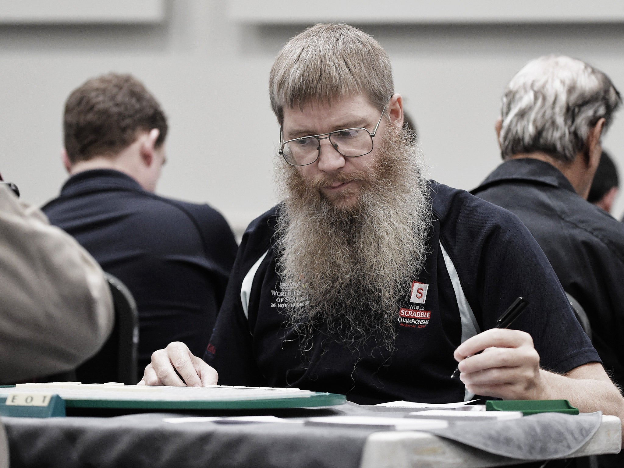 Word play: Nigel Richards has won more than £128,000 in prize money in his 18-year Scrabble career