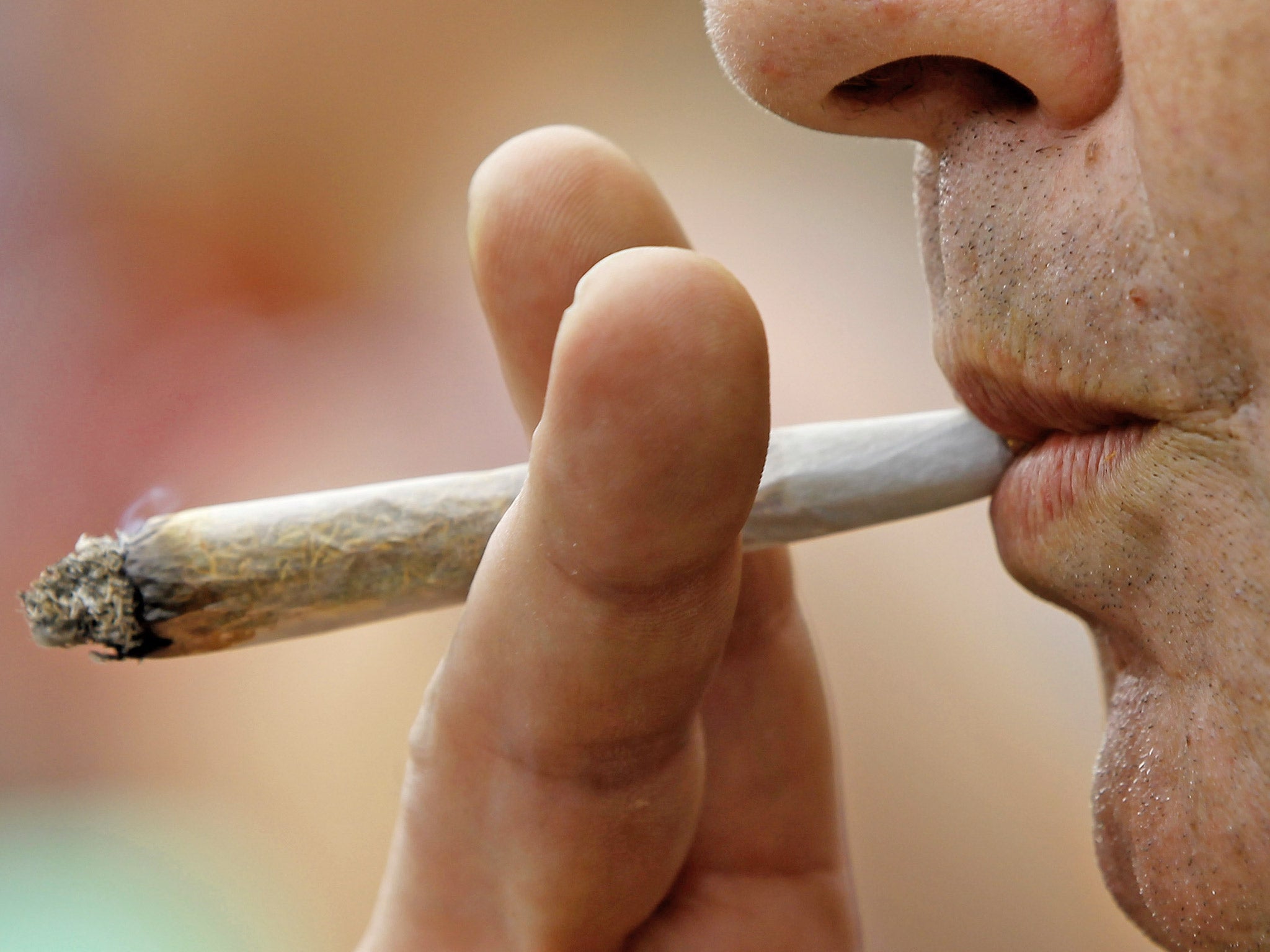 Between 6 and 7 per cent of adults in the UK use Cannabis (Getty)