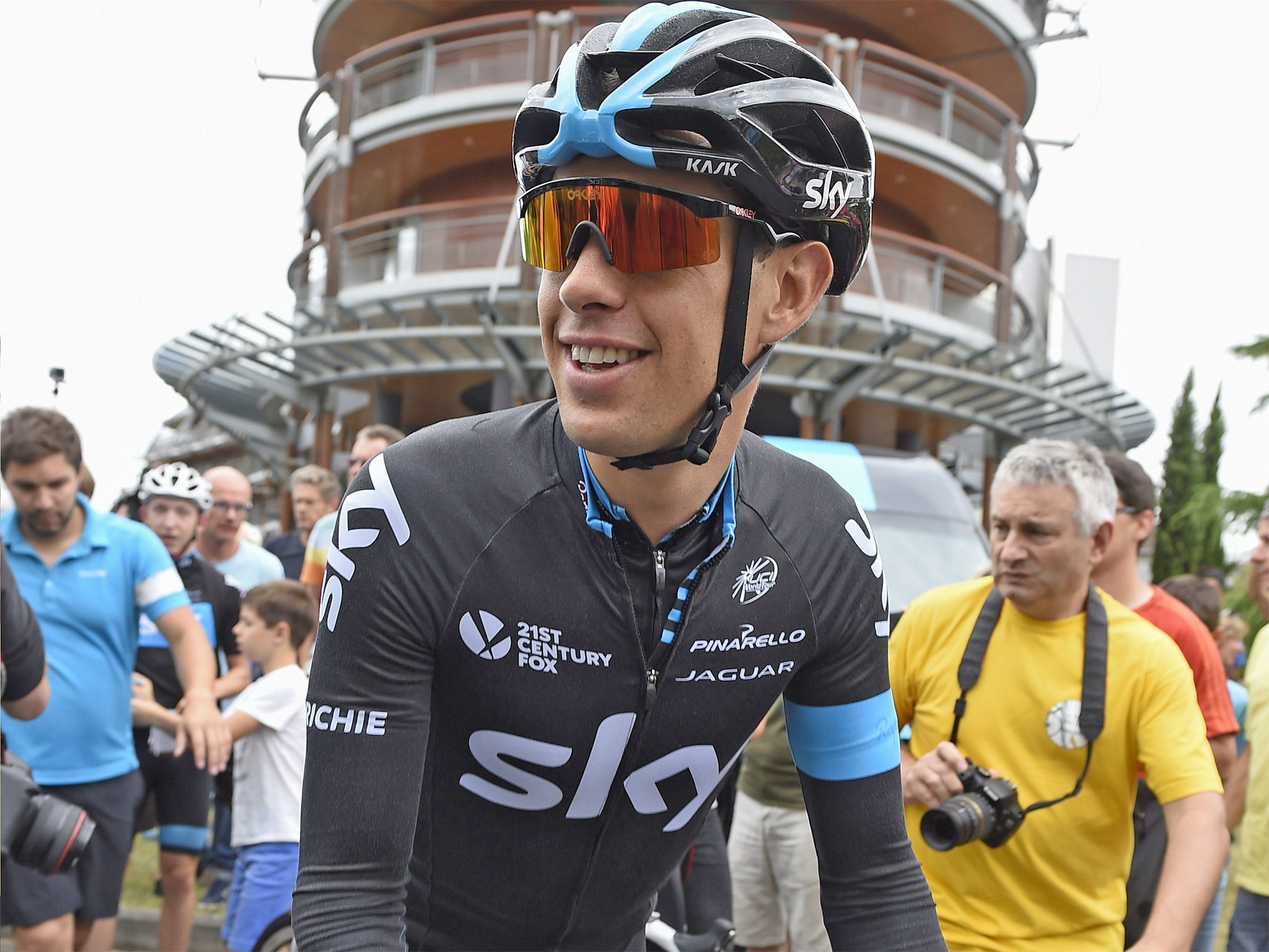 Geraint Thomas' position within Team Sky will improve with the departure of Richie Porte, pictured (Getty)