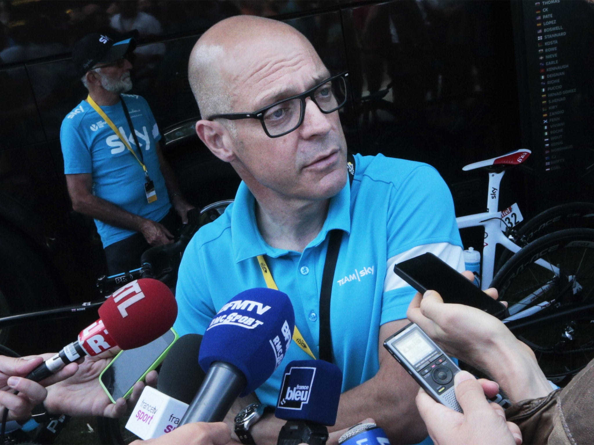 Sky team director Sir Dave Brailsford