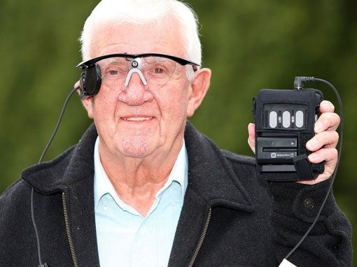 Ray Flynn underwent a bionic eye implant operation