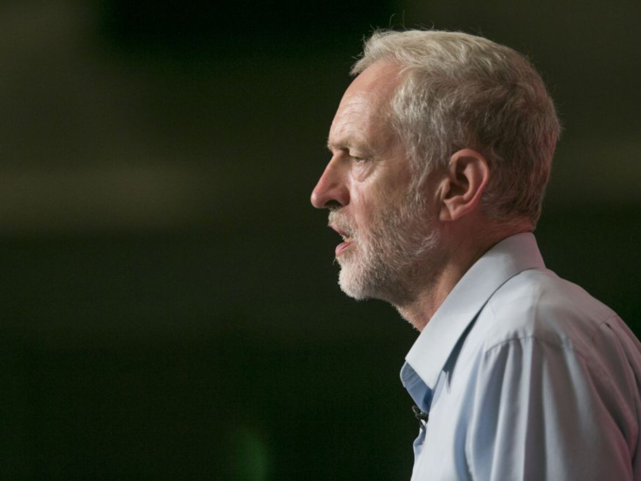 Jeremy Corbyn, who is running for leader of the Labour party