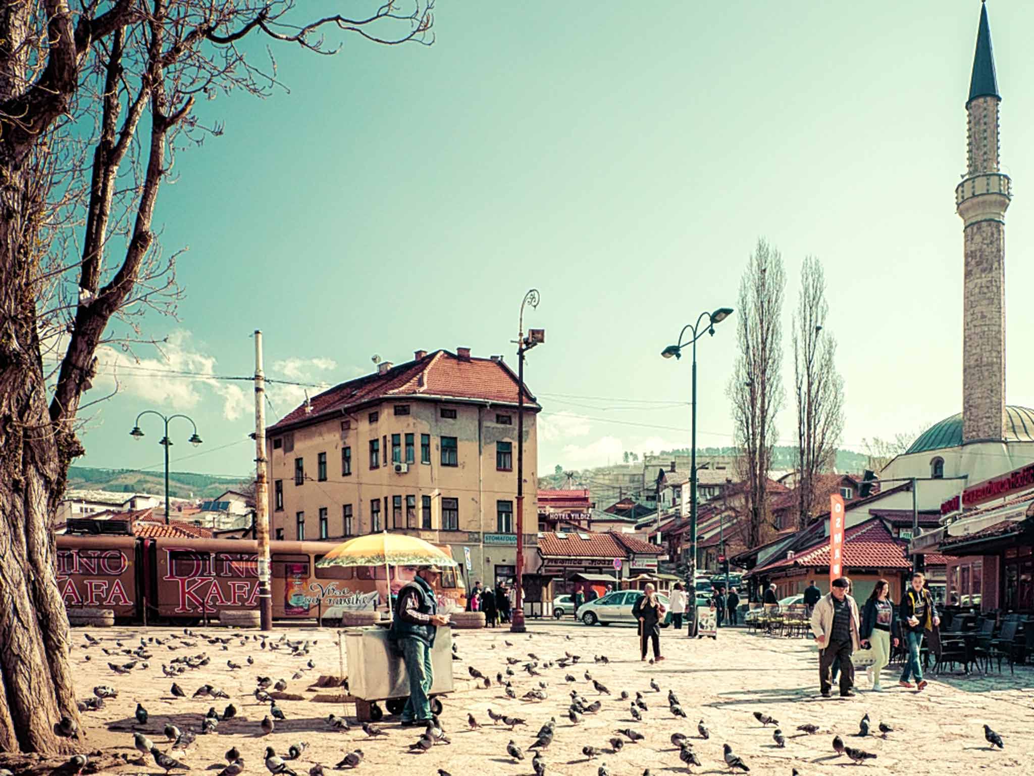 Pave the way: central Sarajevo