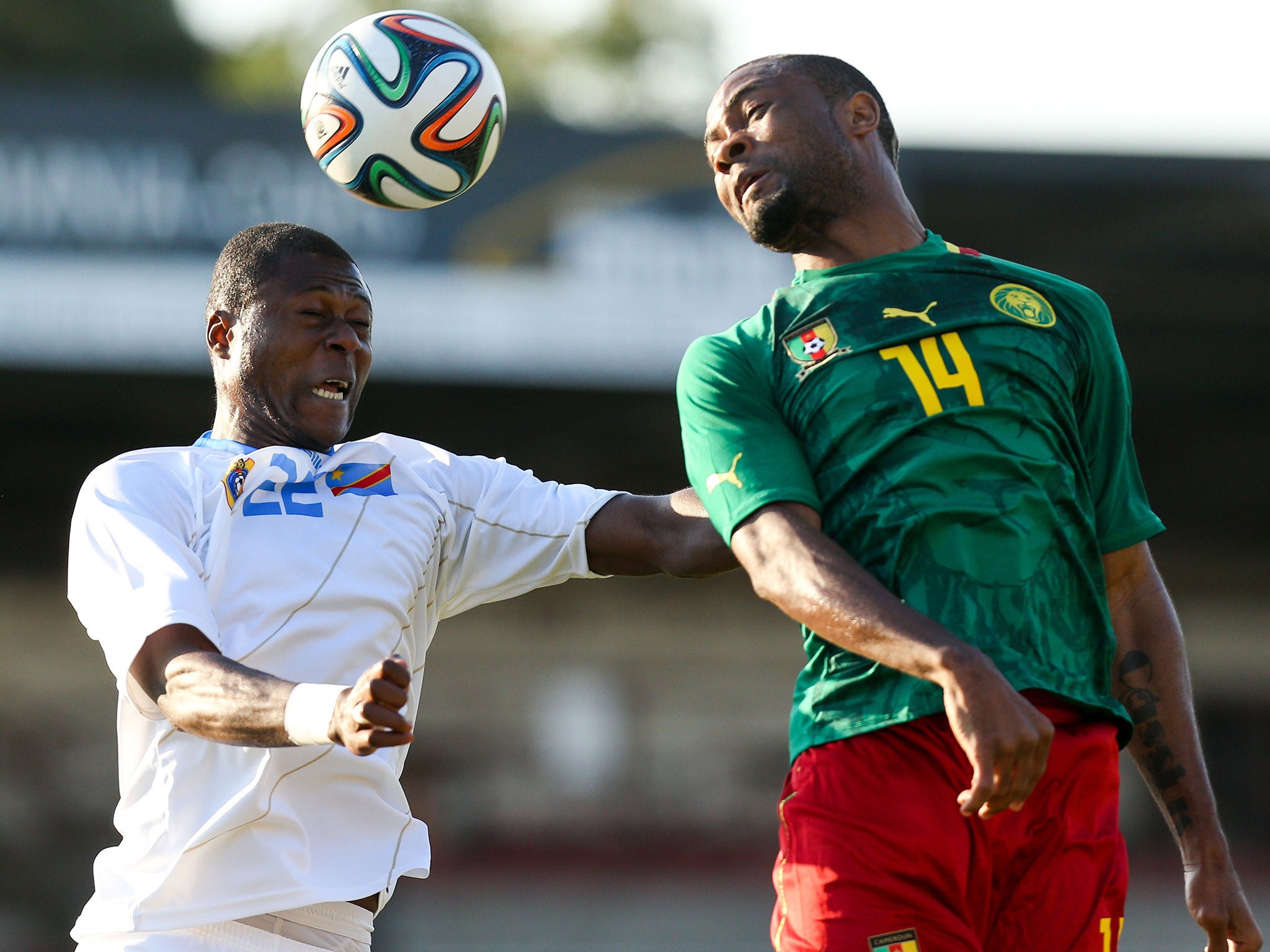 Mbemba has made seven appearances for Congo