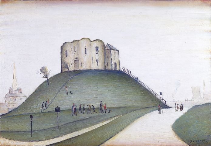 York Art Gallery contains a number of works by painter L.S Lowry