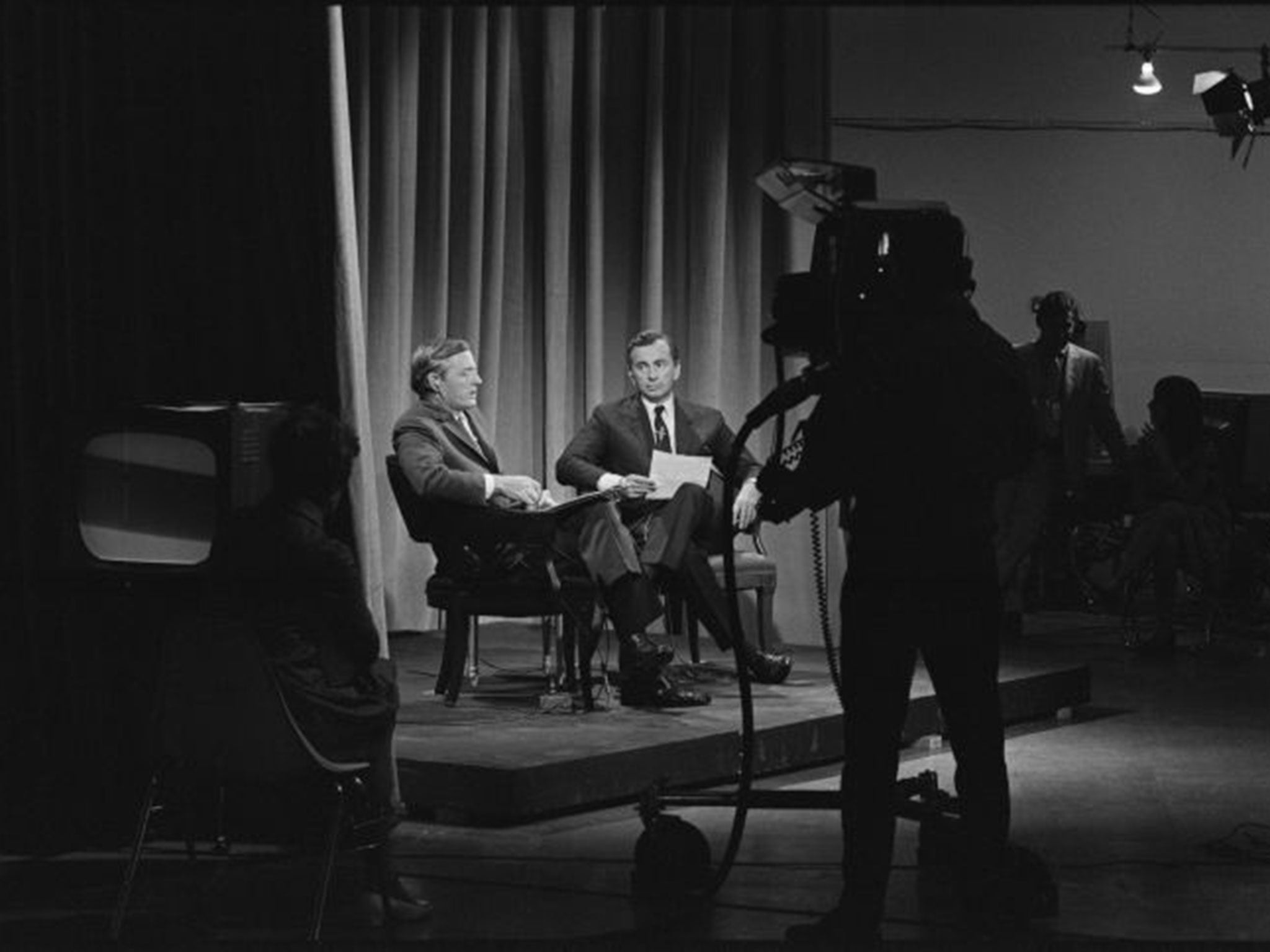 Talking heads: William Buckley and Gore Vidal debate in ‘Best Of Enemies’