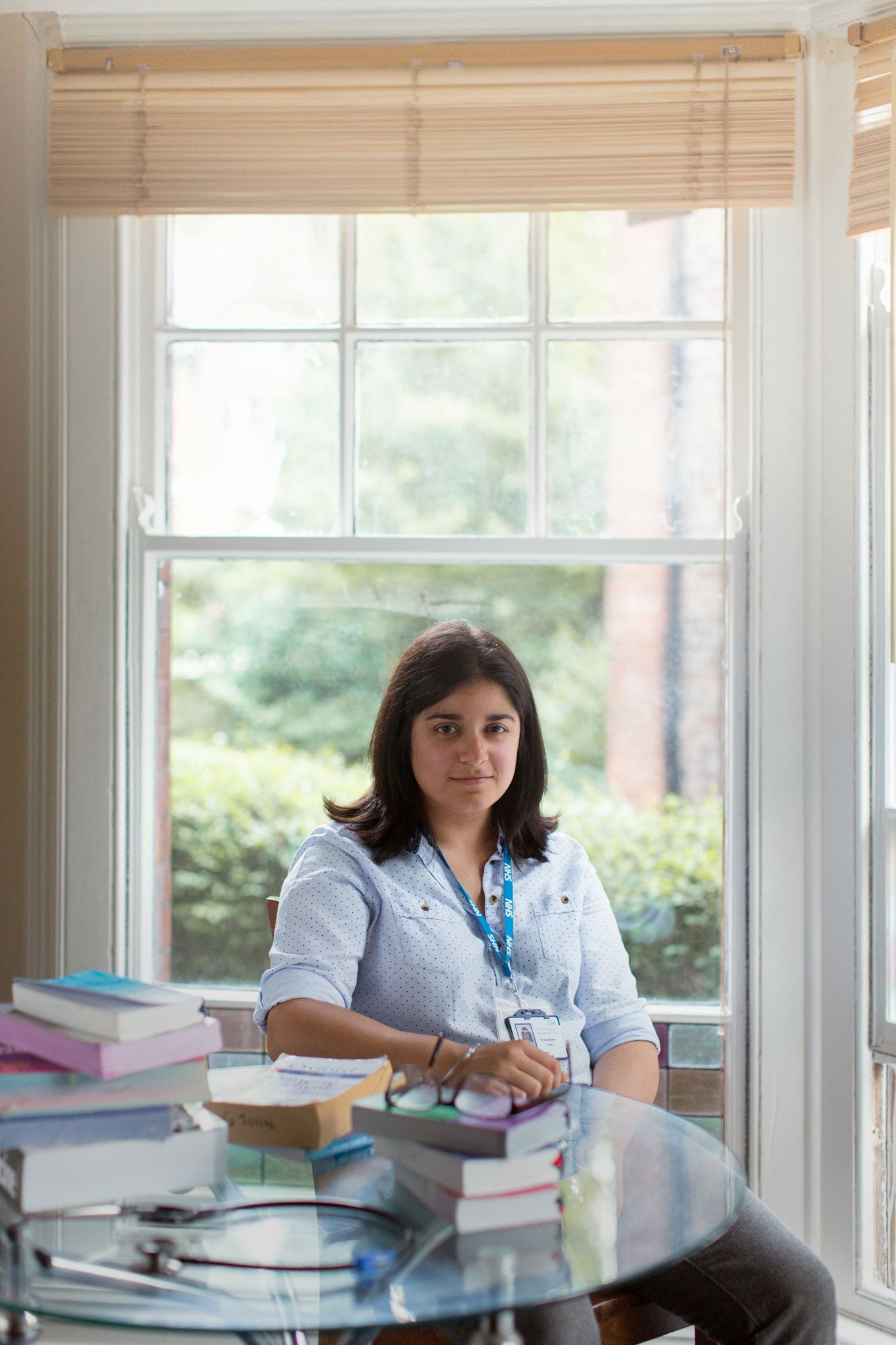 Gusharan Johal, a doctor at a Manchester hospital. Campaigning, she says, is 'like seeing all these sparks until you get a blaze of passion'