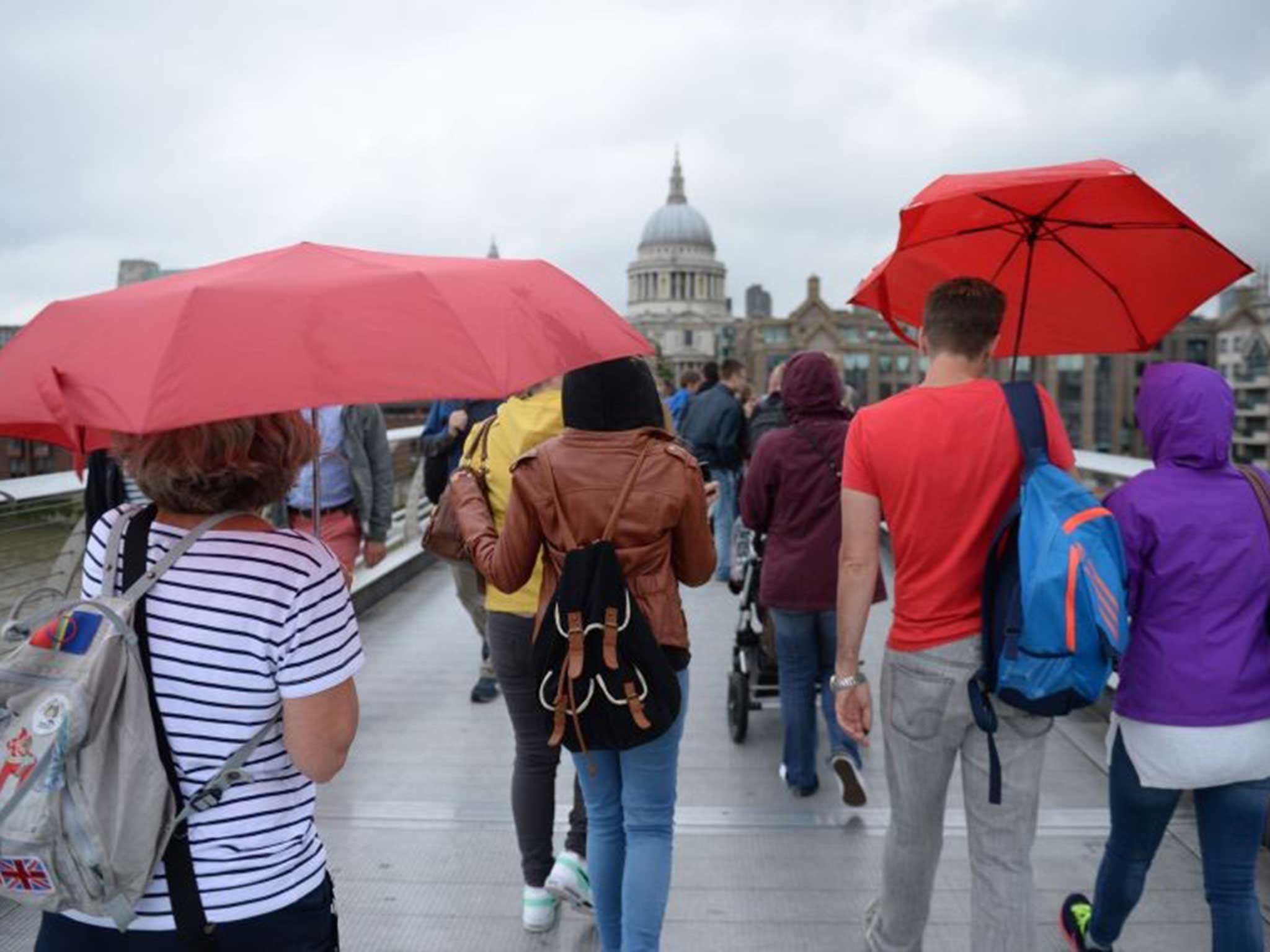 A month's rainfall is expected to hit England and Wales in two days