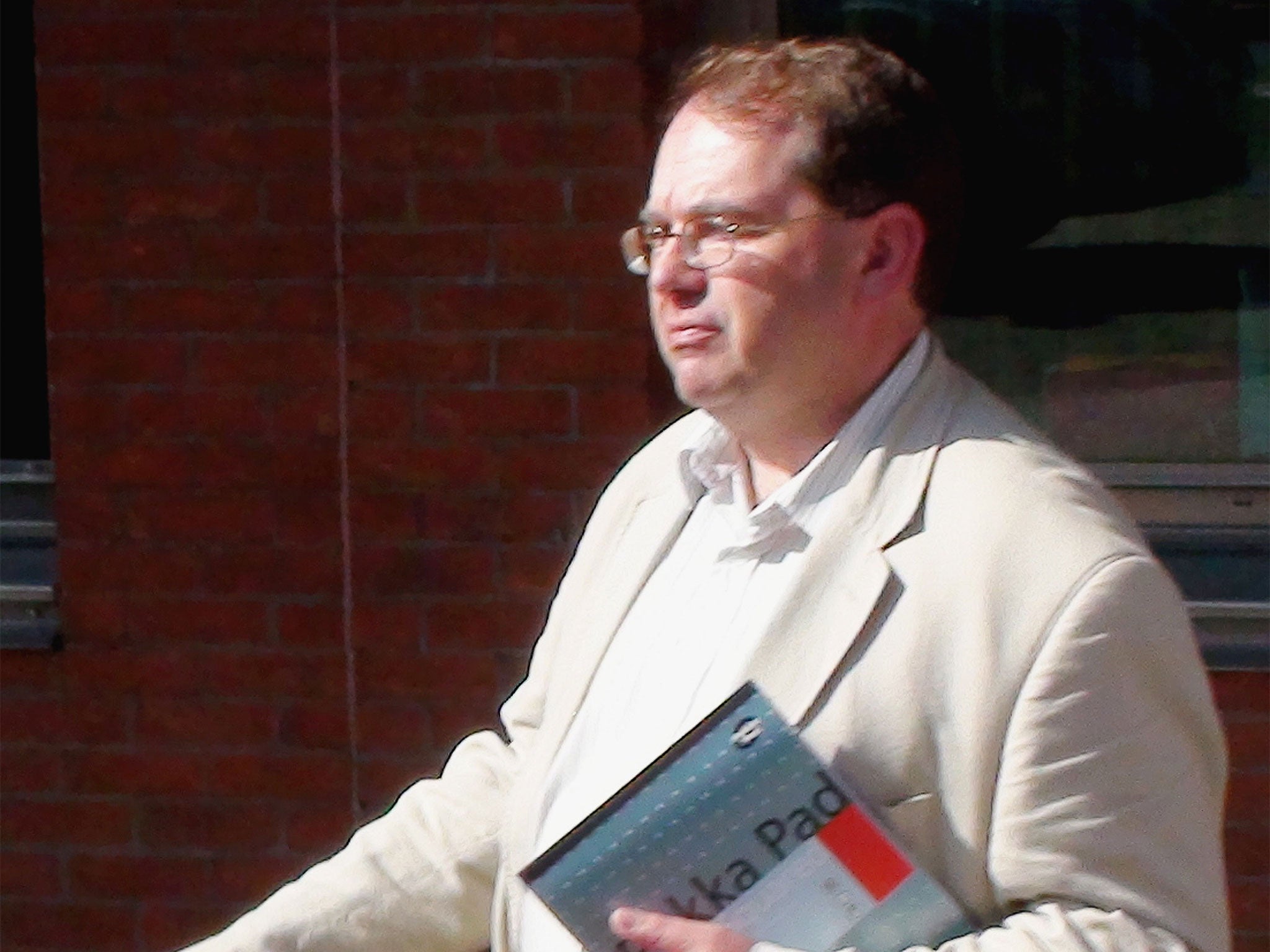 Reynolds leaving court on 15 July