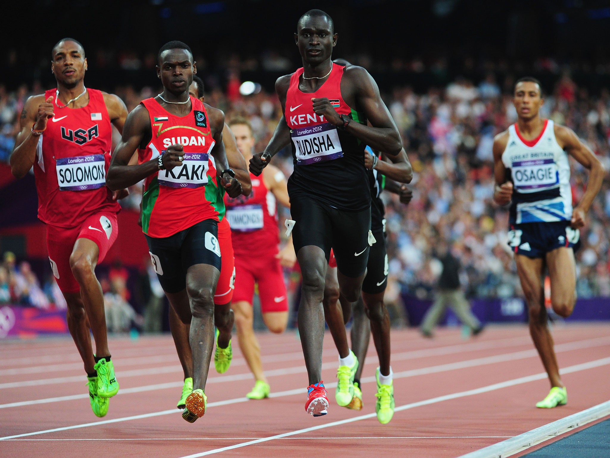 David Rudisha cruises towards 800m gold in world-record time at London 2012