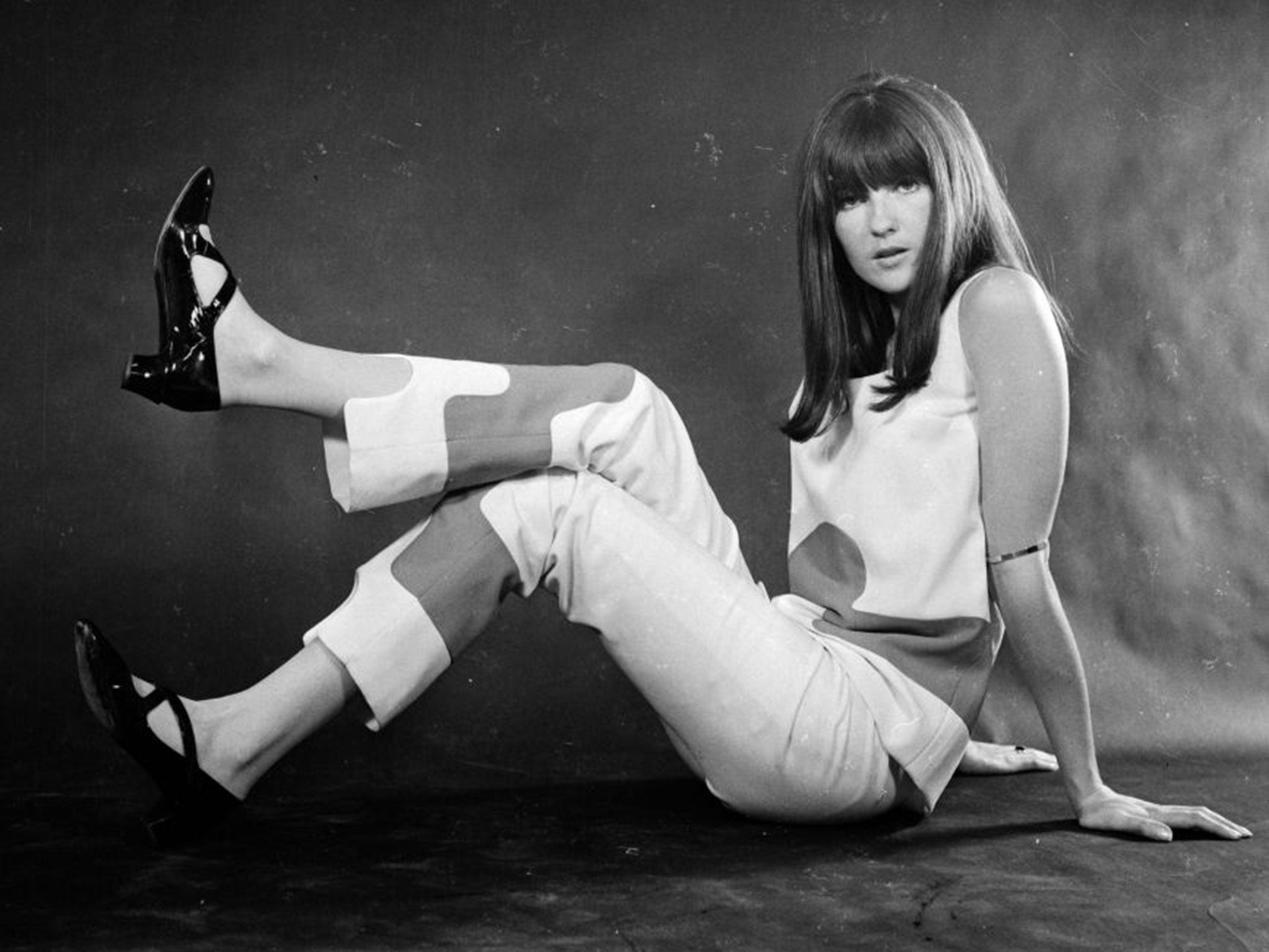 Hostess of the television pop programme 'Ready Steady Go' Cathy McGowan