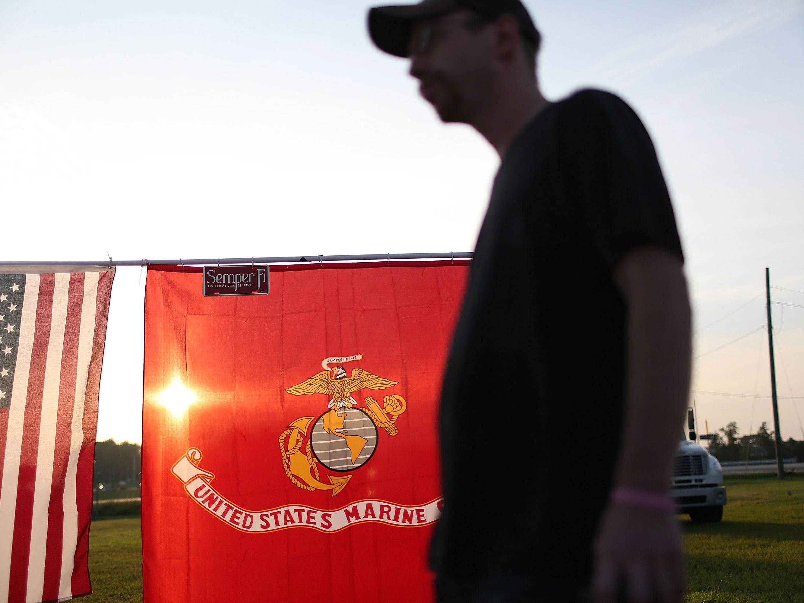 The groups appeared in the wake of the killing of five service personnel in Chattanooga, Tennessee