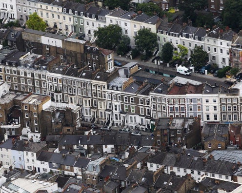 London terraced houses