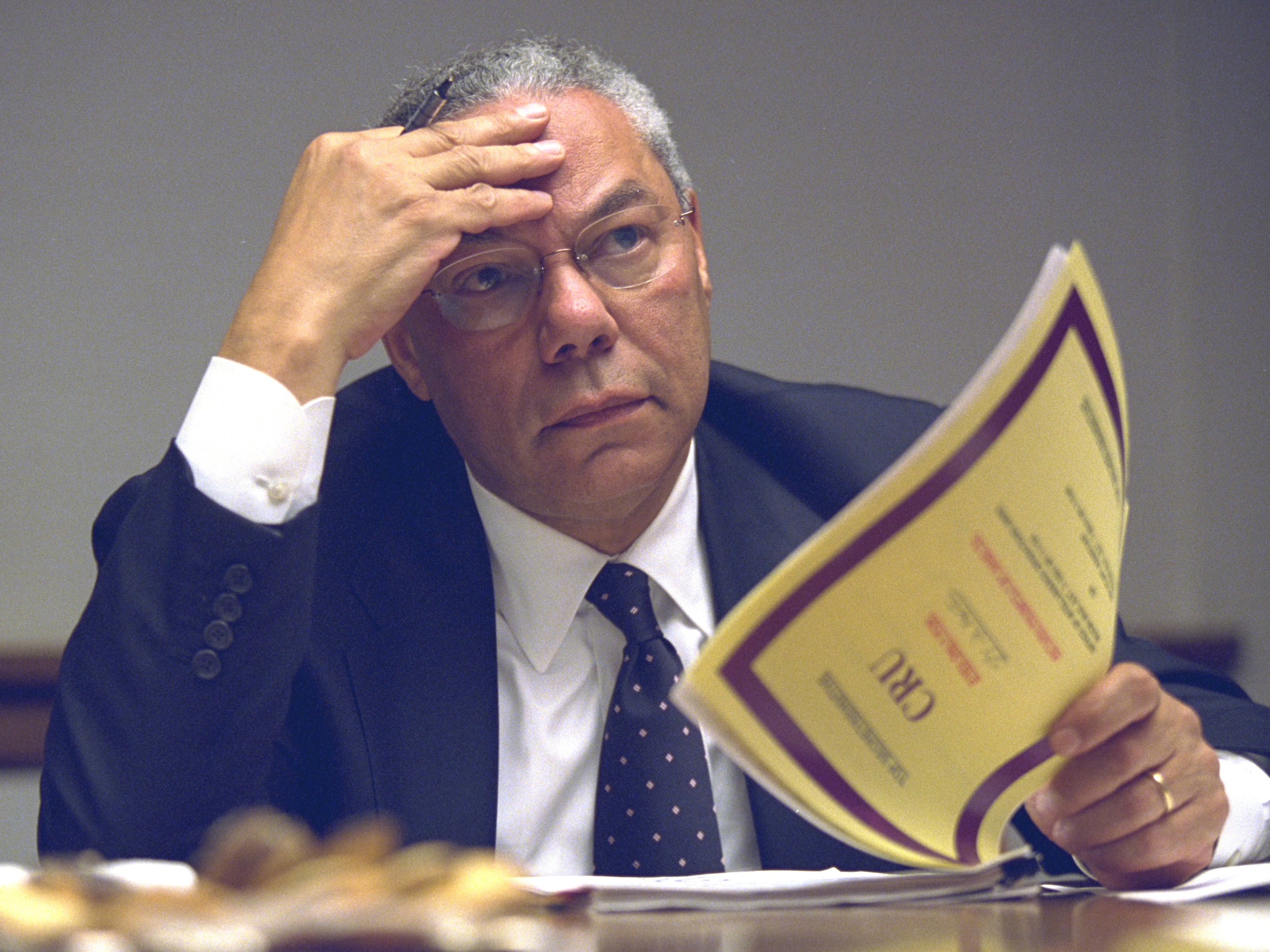 Former Secretary of State Colin Powell