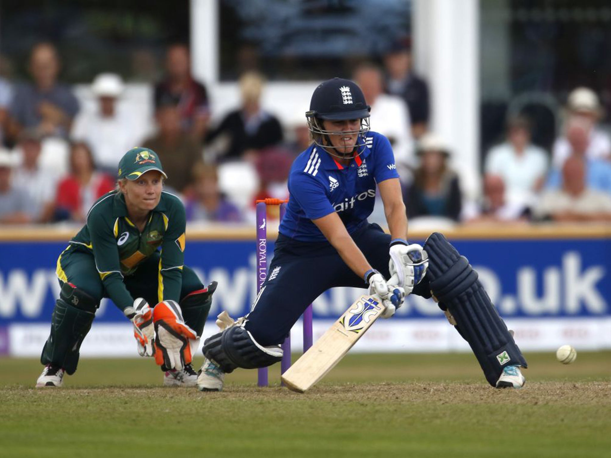 Blade runner: Natalie Sciver scores 66 in the first ODI against Australia