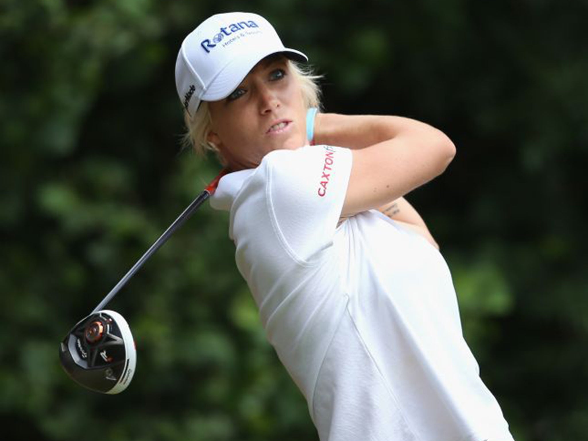 Mel Reid has her sights set on the British Women’s Open this week