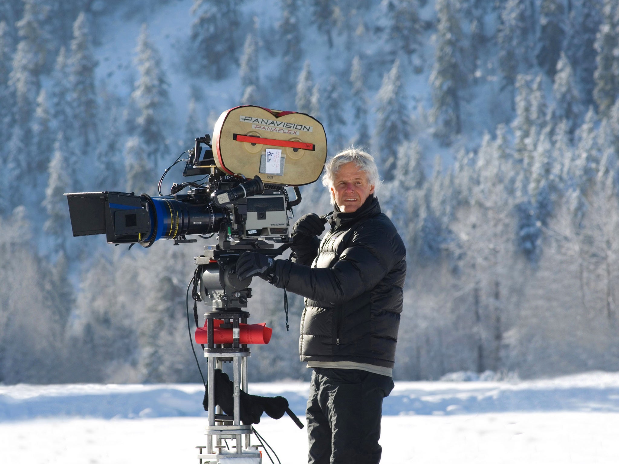 Chris Carter on the set of ‘The X-Files: I Want To Believe’ in 2008