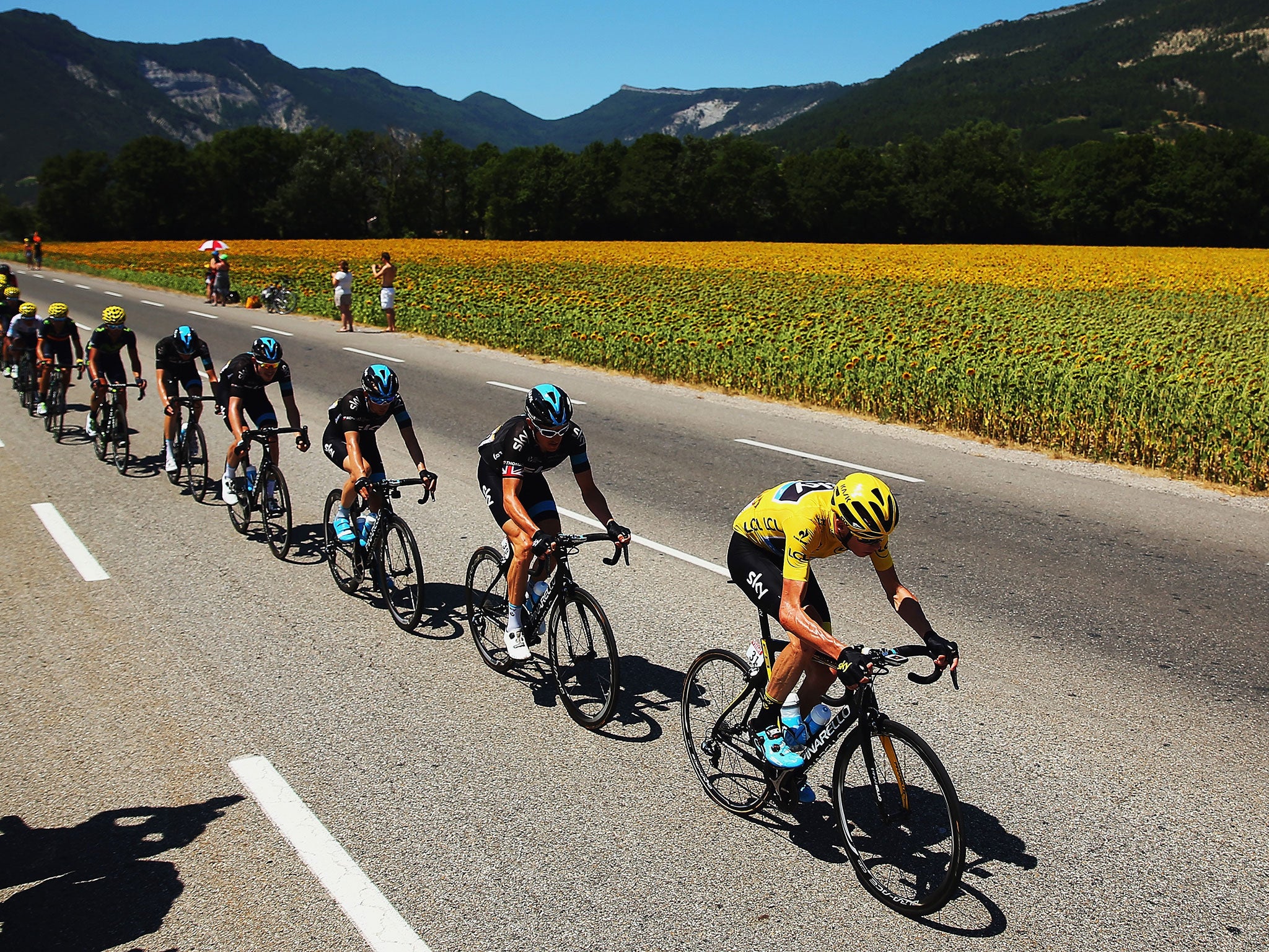 Chris Froome has benefitted from great support (Getty Images)