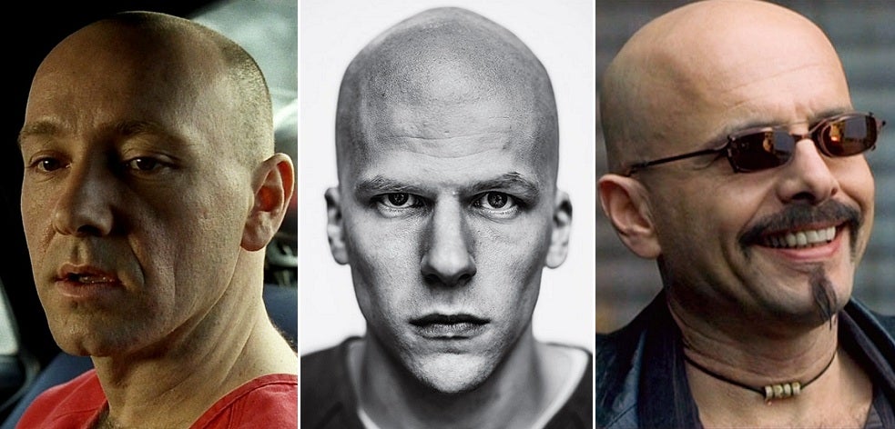 Se7en's John Doe, Batman vs Superman's Lex Luthor and The Matrix's Cypher