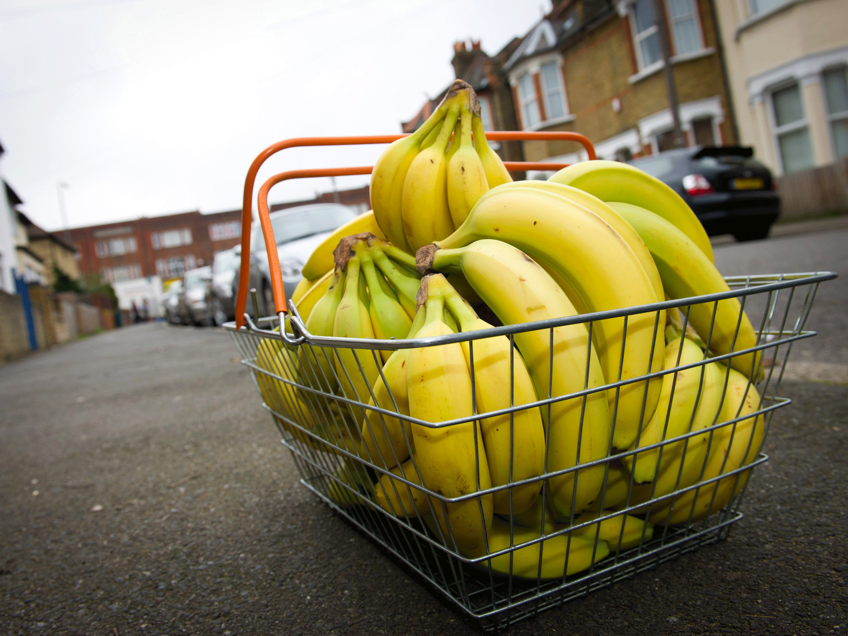 The Class-A drugs were found in a box of bananas