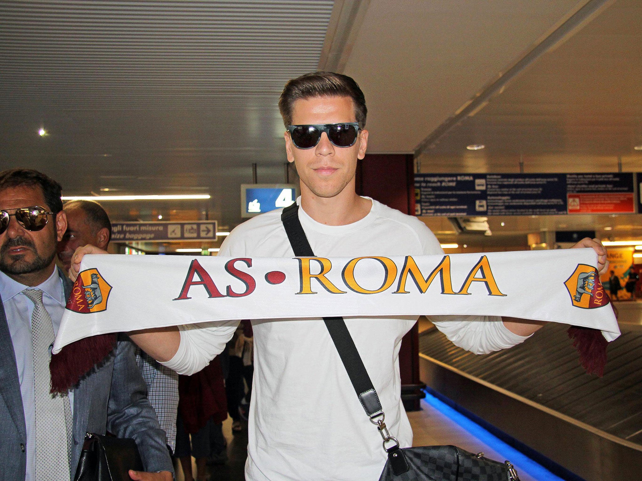 Szczesny spent last season at Roma