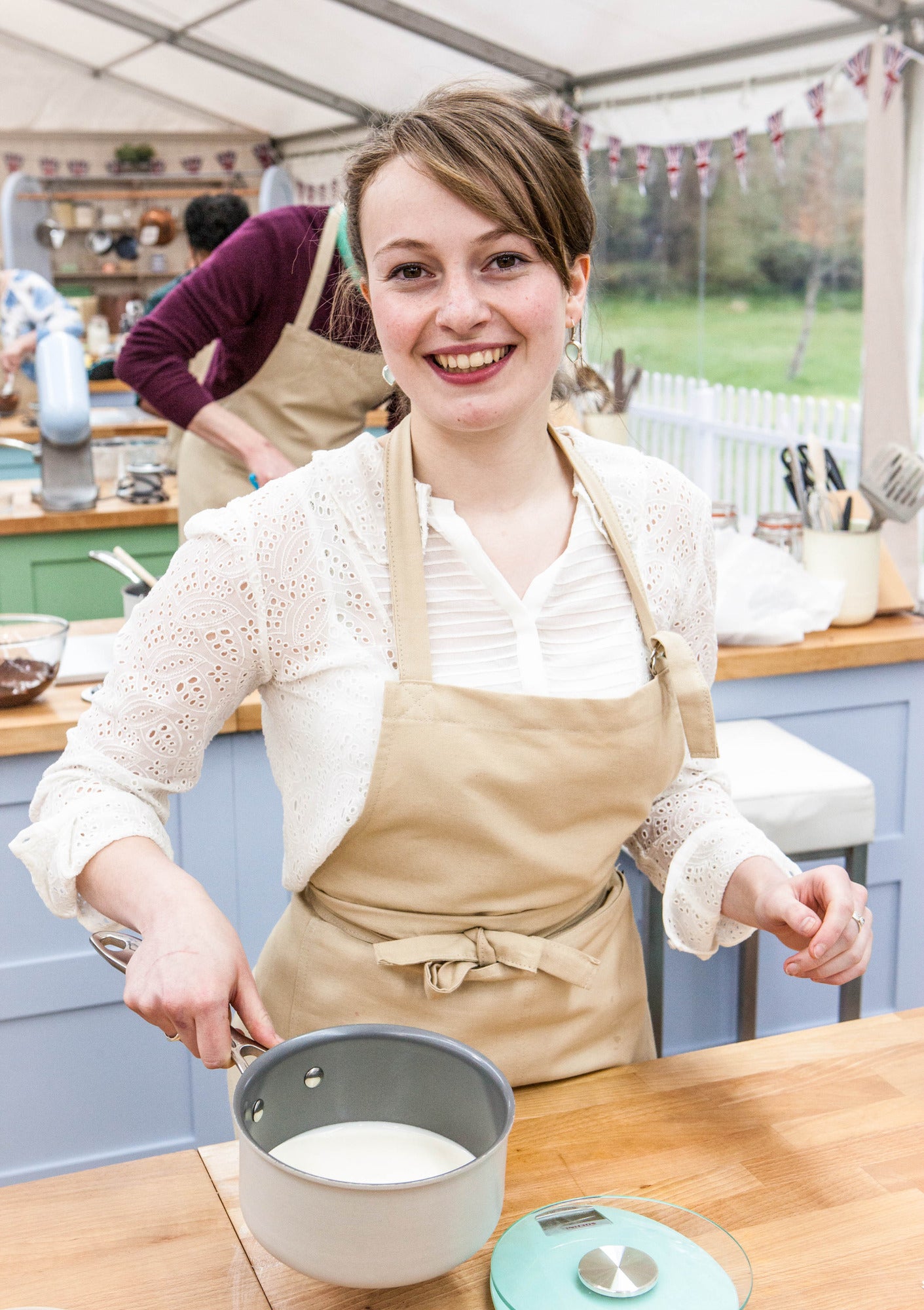 Flora, 19, the youngest baker in this year’s competition