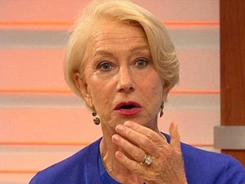 Helen Mirren on Good Morning Britan