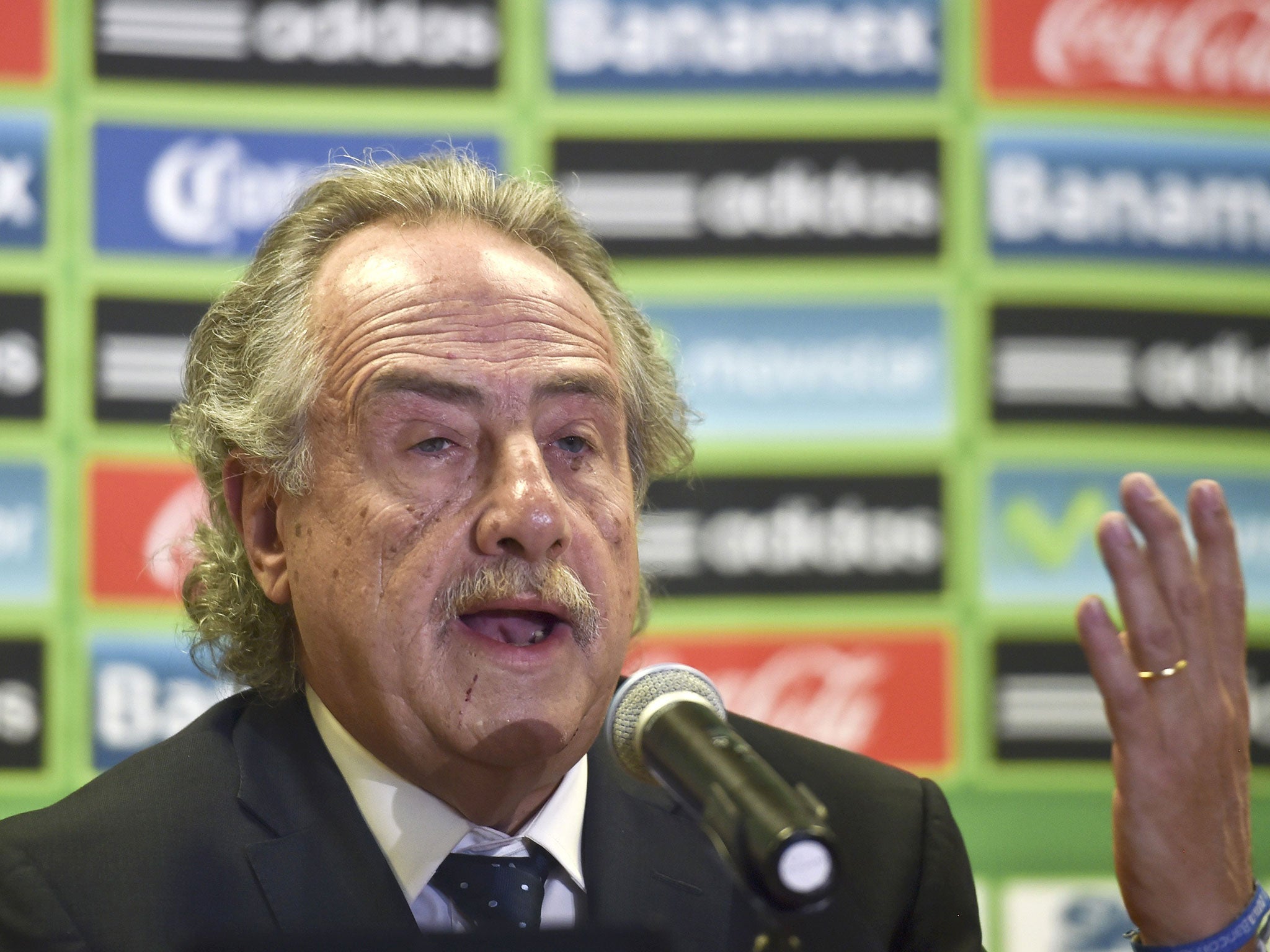 Mexico Soccer Federations president Decio de Maria confirmed Herrera has been sacked