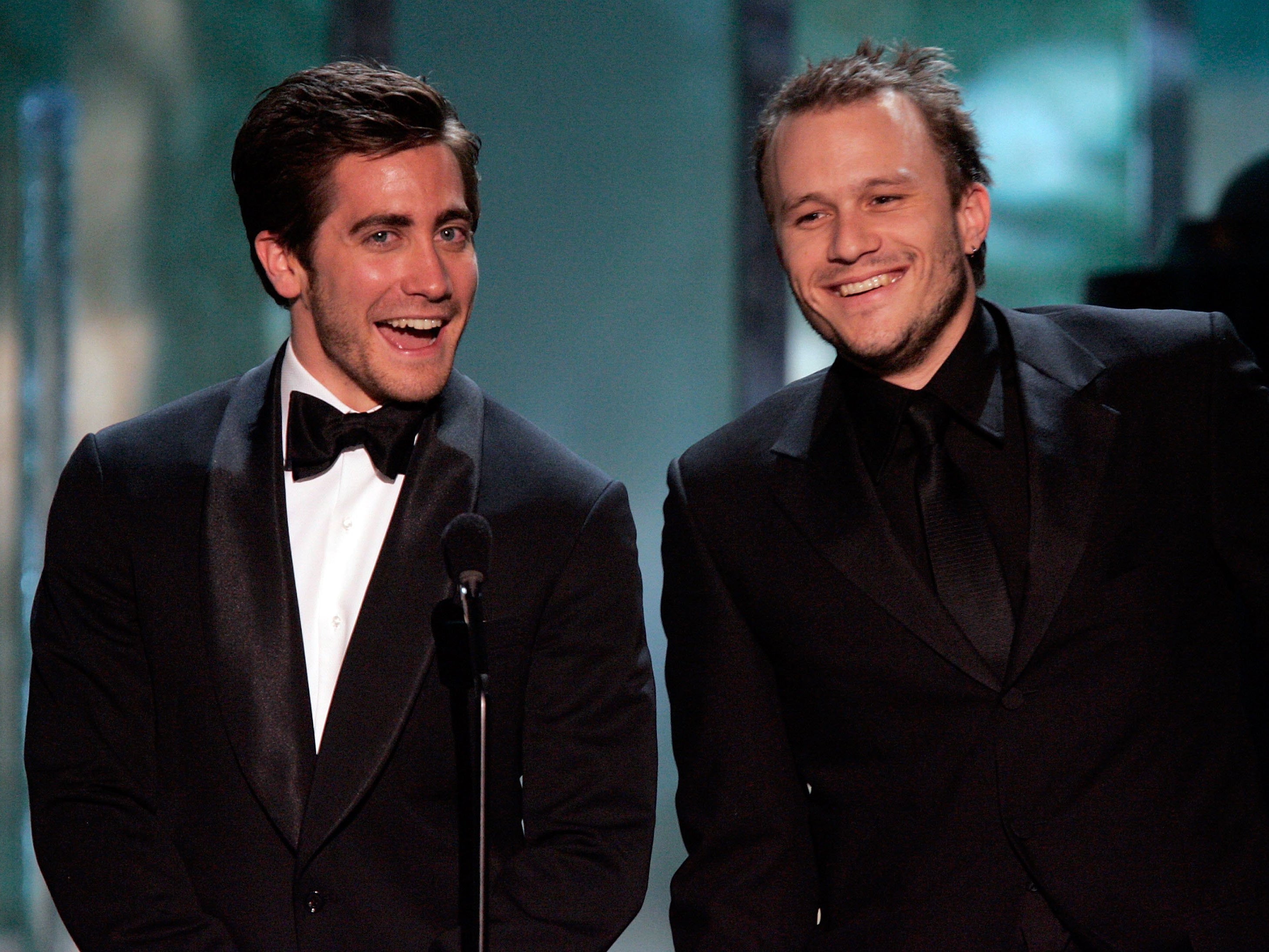 Jake Gyllenhaal and Heath Ledger