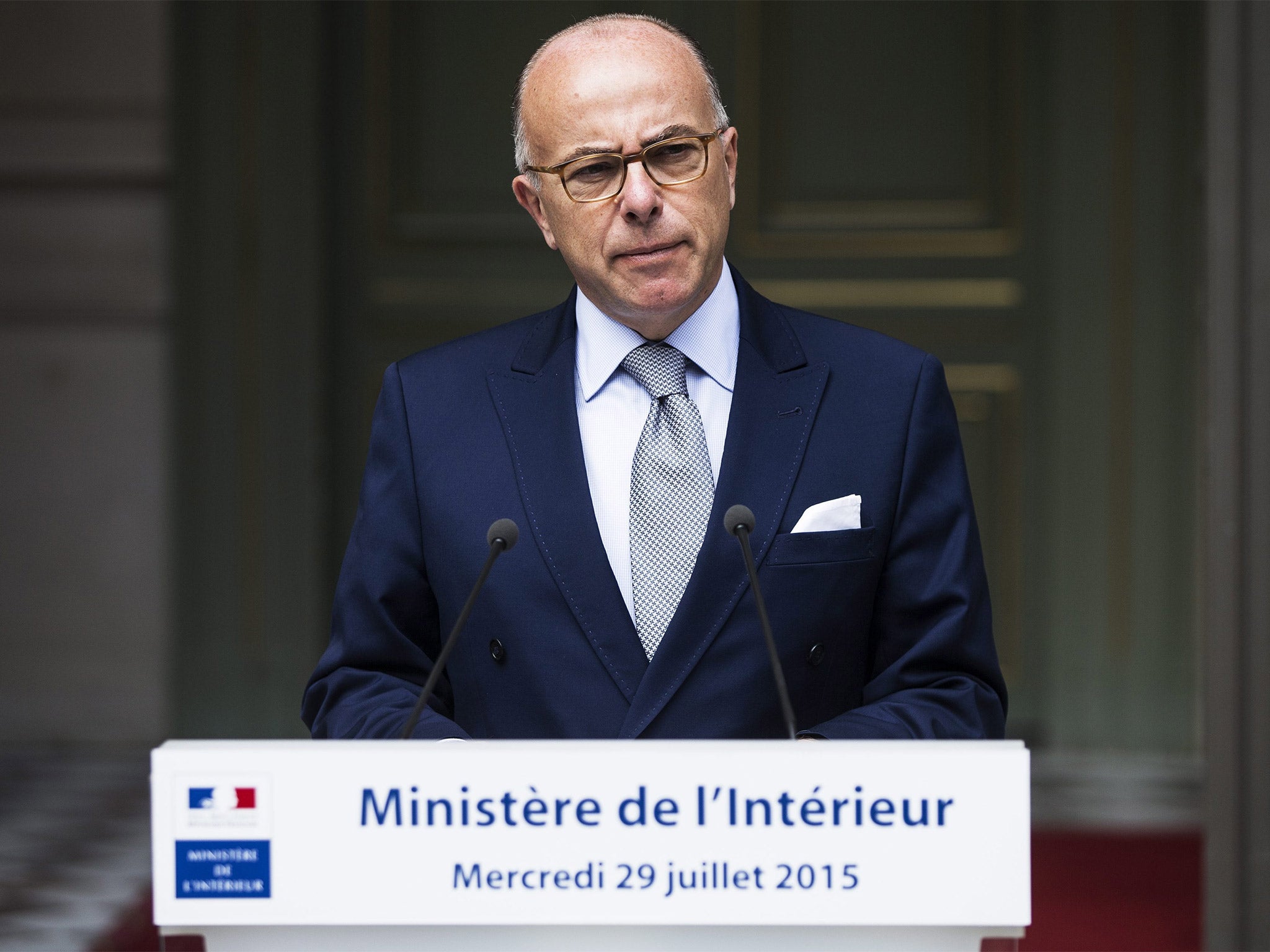 Bernard Cazeneuve said it is the first time mosques have been closed ‘on grounds of radicalisation’