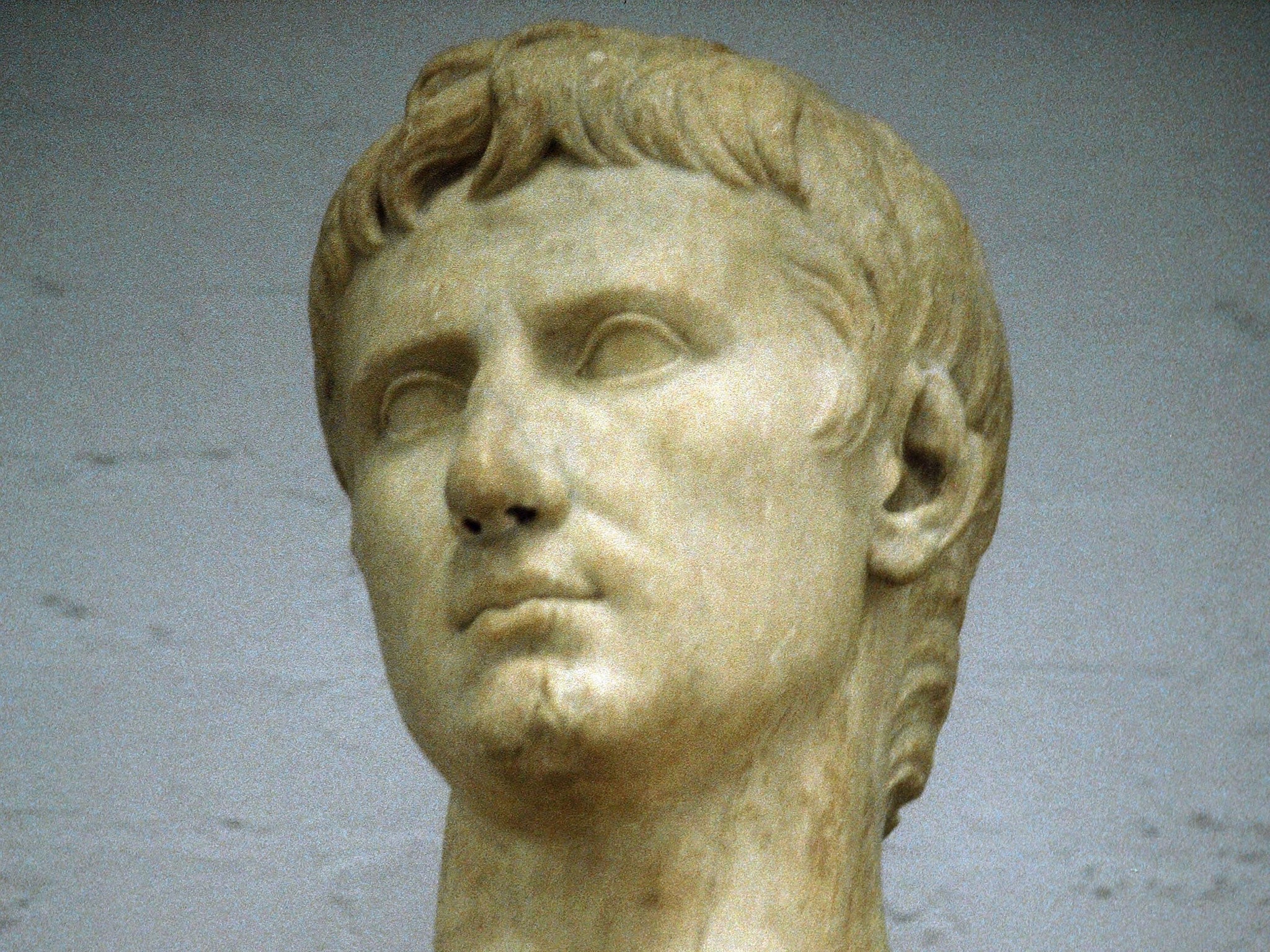 Marble marvel: the Emperor Augustus - formerly Octavian - as a young man