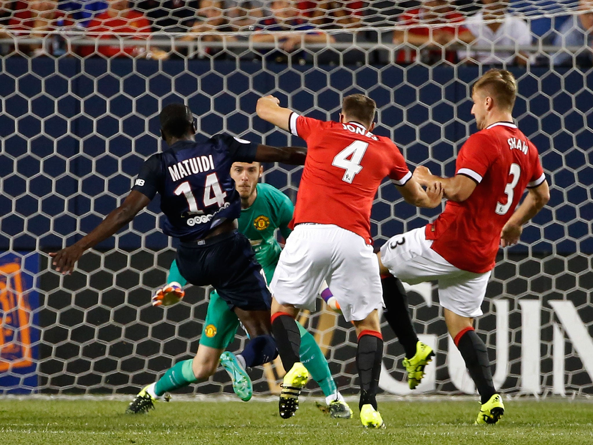 David De Gea was at fault for Blaise Matuidi's opener