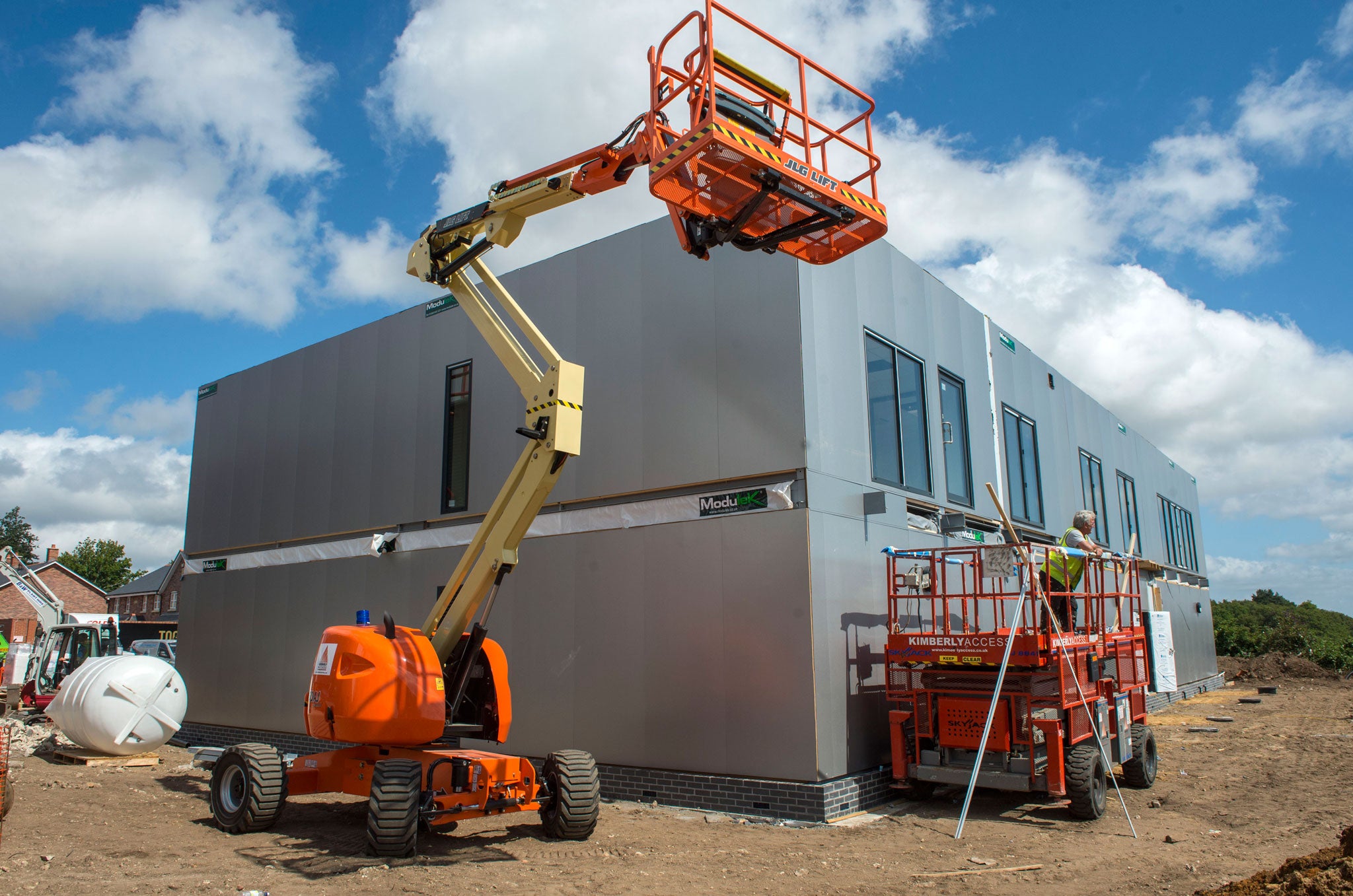 With promotion to the Premier League, Bournemouth have been able to splash out on new facilities such as this development, which includes a players' lounge, a physio room, and offices