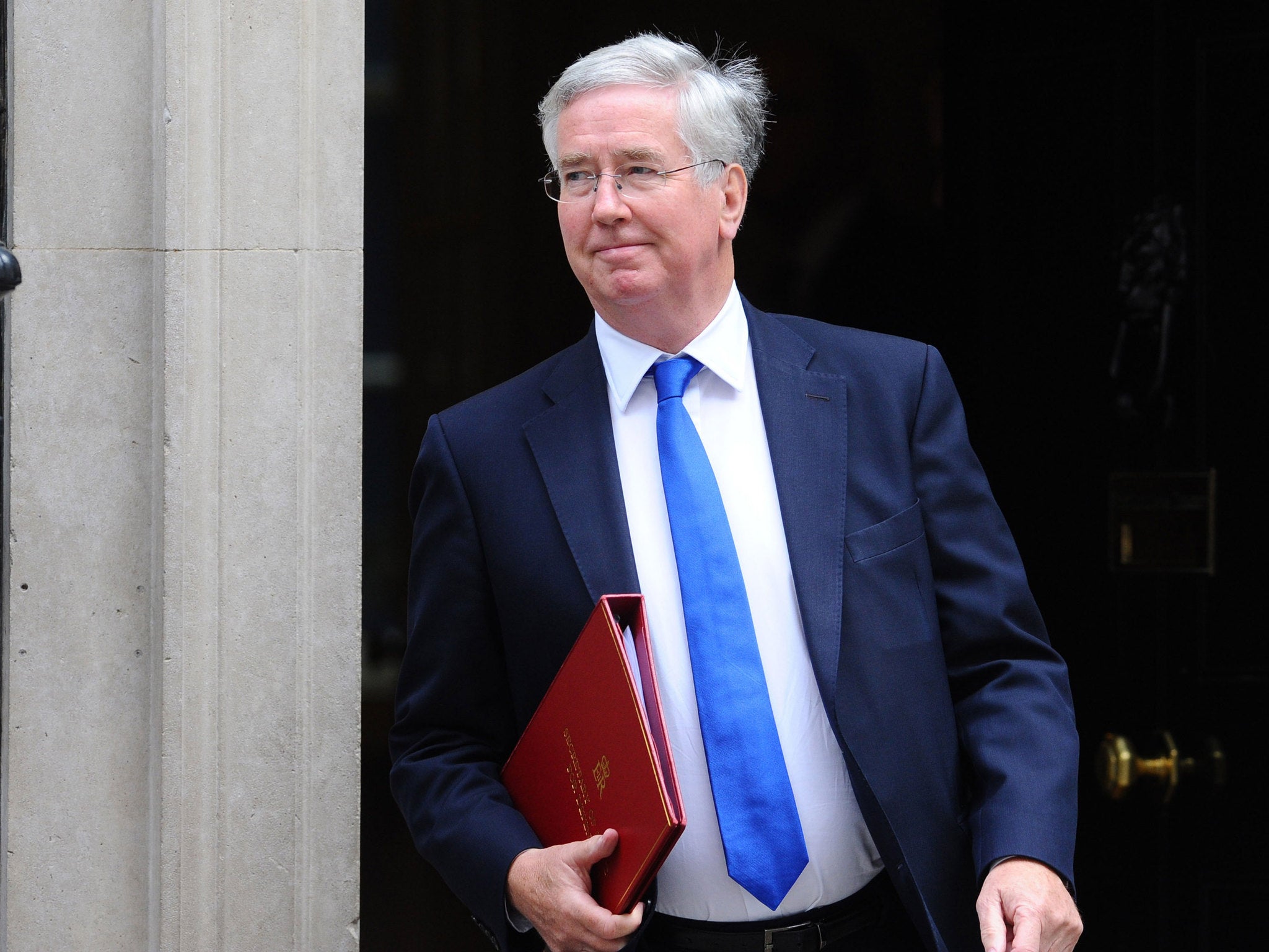 A statement attributed to Defence Secretary Michael Fallon said Labour was a risk to 'your family's security'